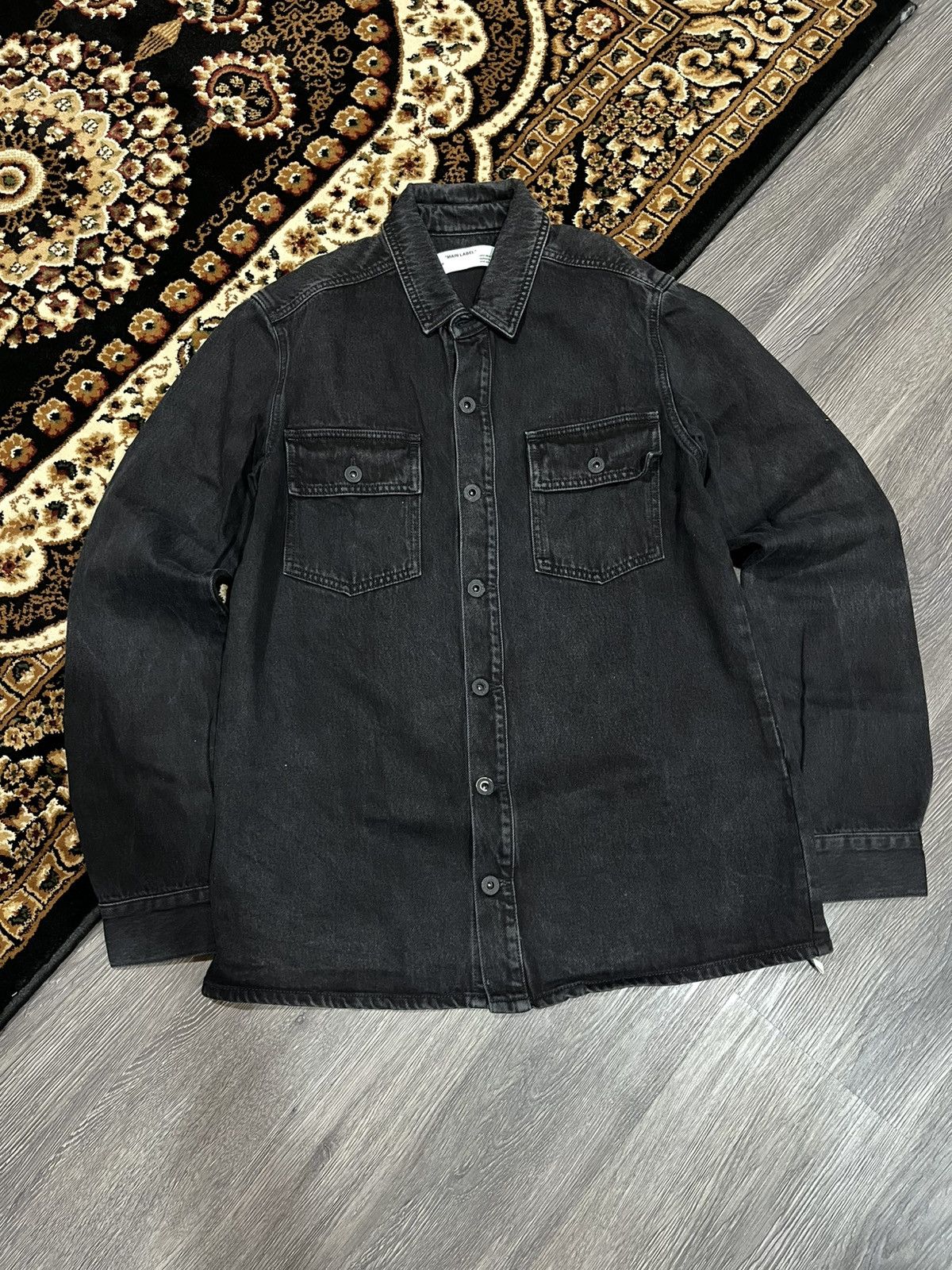 Off-White Off-White "Impressionism" Print Denim Jacket Size US S / EU 44-46 / 1 - 3 Thumbnail