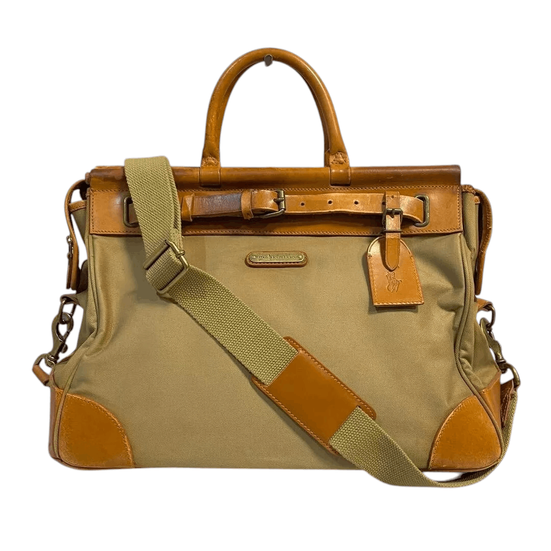 Polo Ralph Lauren Boston Bag Handbag Check 2Way z706 | eBay