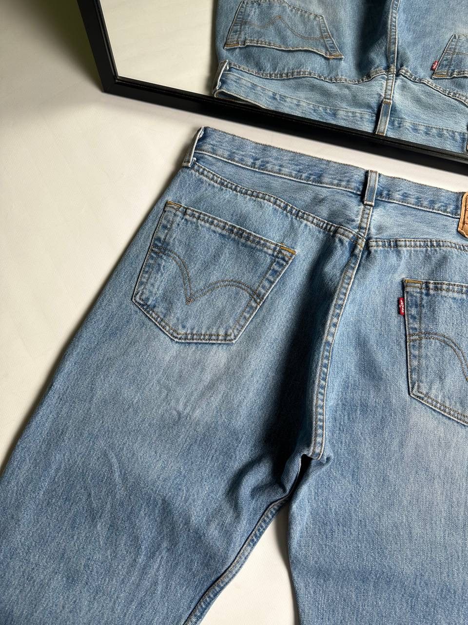 Levi's 90s Vintage Levis Wide USA Super baggy Jean Size US 36 / EU 52 - 4 Thumbnail
