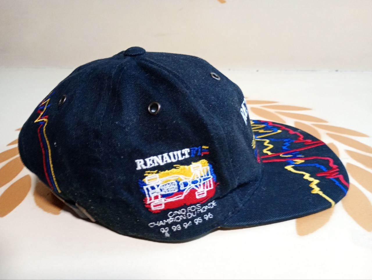 Formula 1 Renault F1 Blue Thunder Cap Vintage 90's Size ONE SIZE - 4 Thumbnail