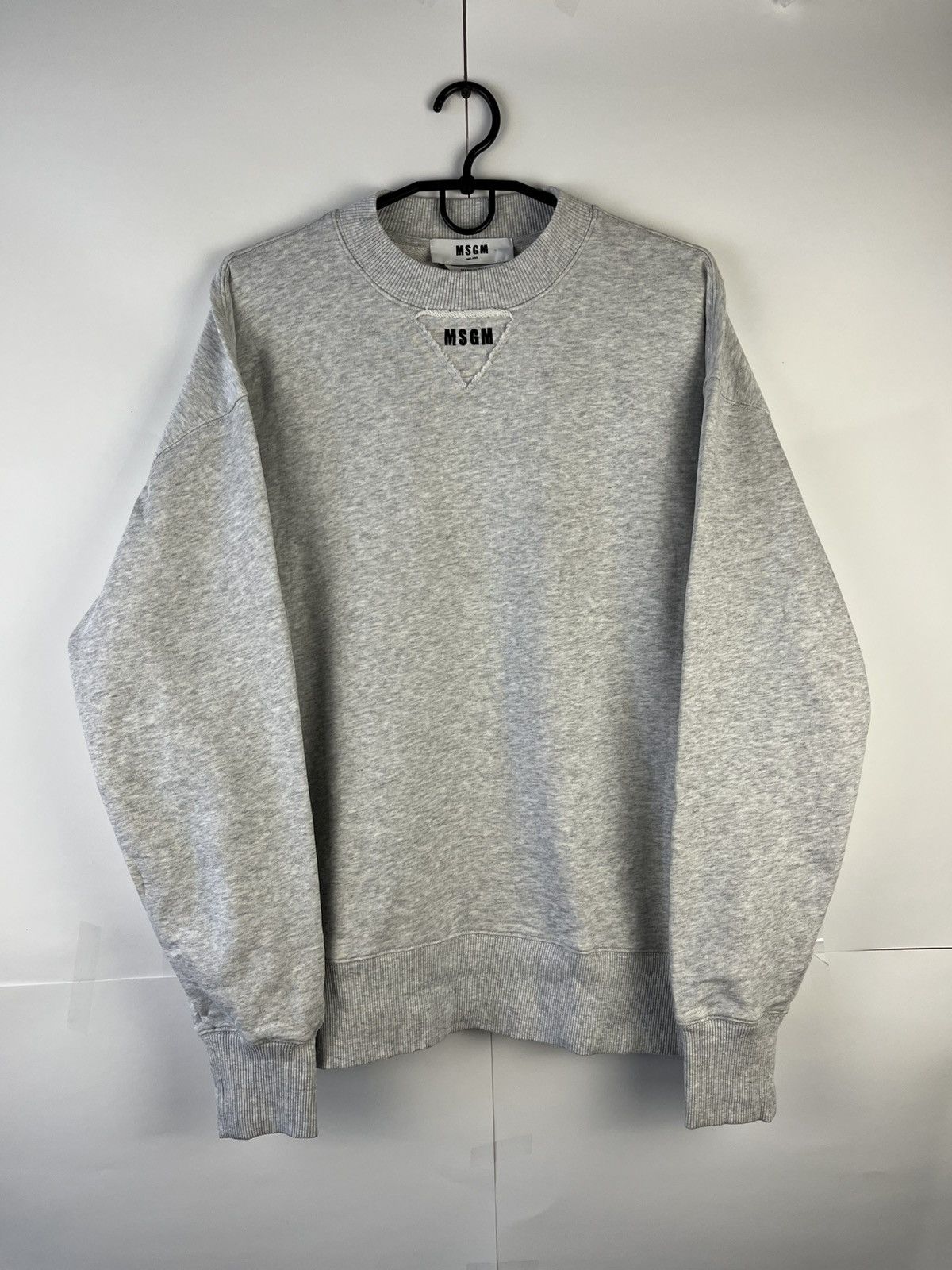MSGM MSGM Luxury Logo Cotton Sweatshirt Made in Italy Size US M / EU 48-50 / 2 - 1 Thumbnail