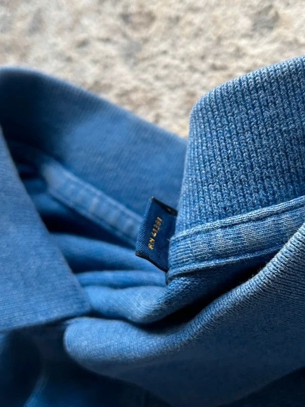 Polo Ralph Lauren Polo Ralph Lauren Sz L Polo Shirt Blue Small Pony Size US L / EU 52-54 / 3 - 8 Thumbnail