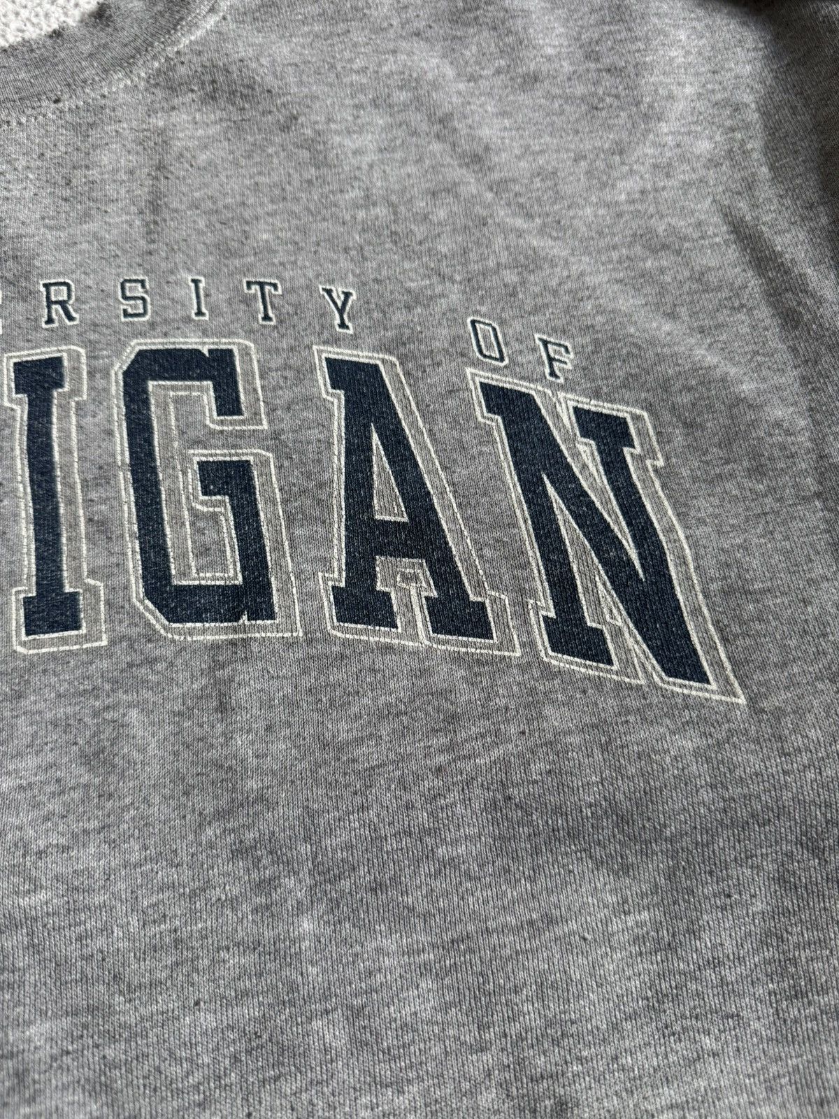 Jansport × Vintage JanSport XL Michigan university thrashed sweatshirt jumper Size US XL / EU 56 / 4 - 15 Thumbnail