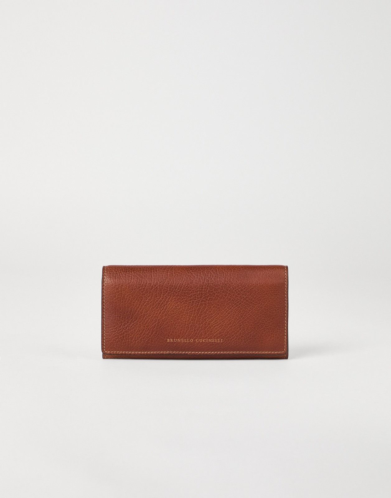 Brunello Cucinelli o1la1rc1a0326 Size: OS / Leather Card Holder in Brown Size ONE SIZE - 3 Thumbnail
