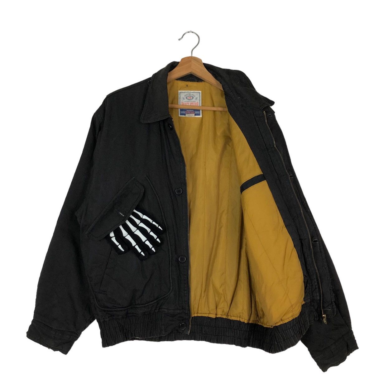 Japanese Brand 🔥90’s RIOT RIOT VINTAGE BOMBER JACKET PRACT STUDIO JAPAN Size US M / EU 48-50 / 2 - 8 Thumbnail