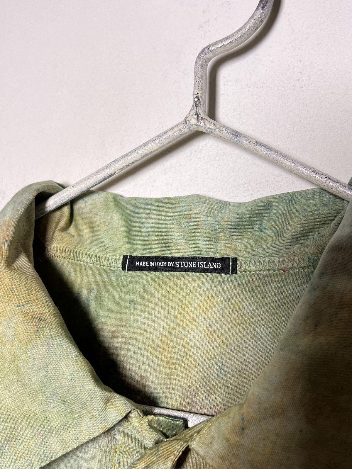 Stone Island stone island dyed polo shirt Size US L / EU 52-54 / 3 - 4 Thumbnail