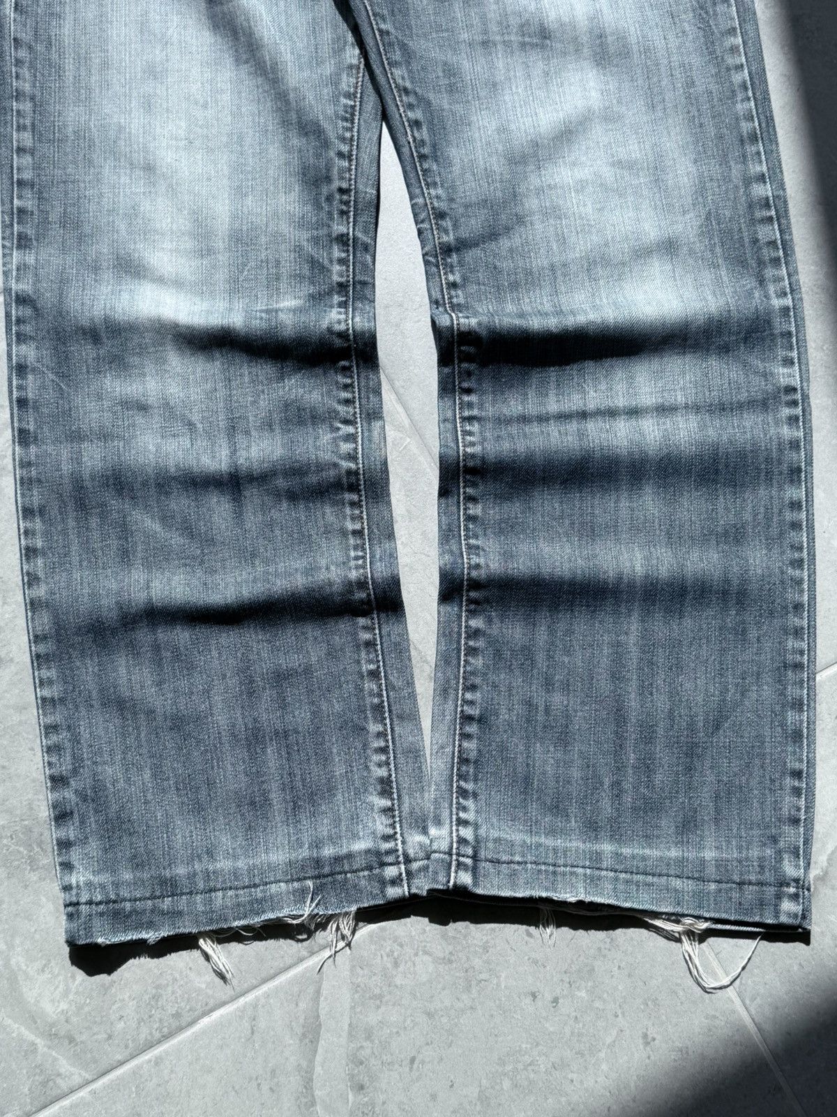 Hedi Slimane Vintage Hedi Slimane Style Washed Distressed Denim Jeans Size US 32 / EU 48 - 3 Thumbnail