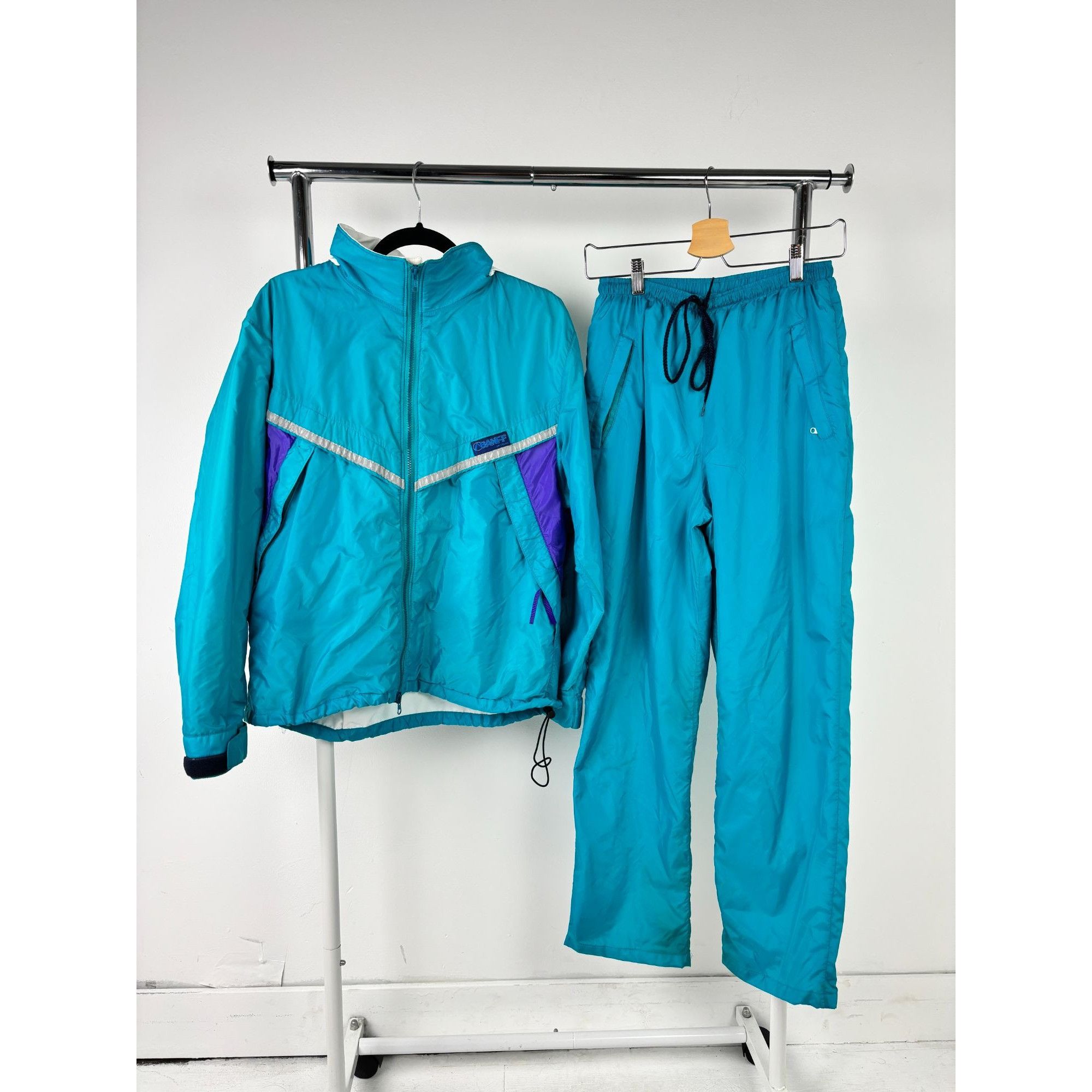 Other Vintage Banff Designs Blue Windbreaker Tracksuit Size US M / EU 48-50 / 2 - 1 Thumbnail