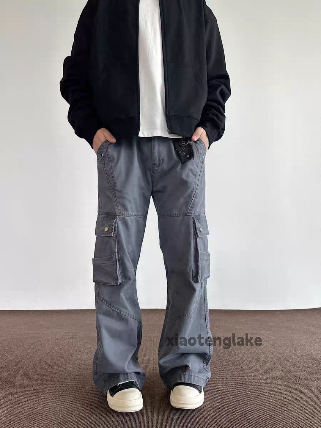Designer × Japanese Brand × Vintage washed faded cleanfit utility military outdoor cargo pants Size US 34 / EU 50 - 2 Thumbnail