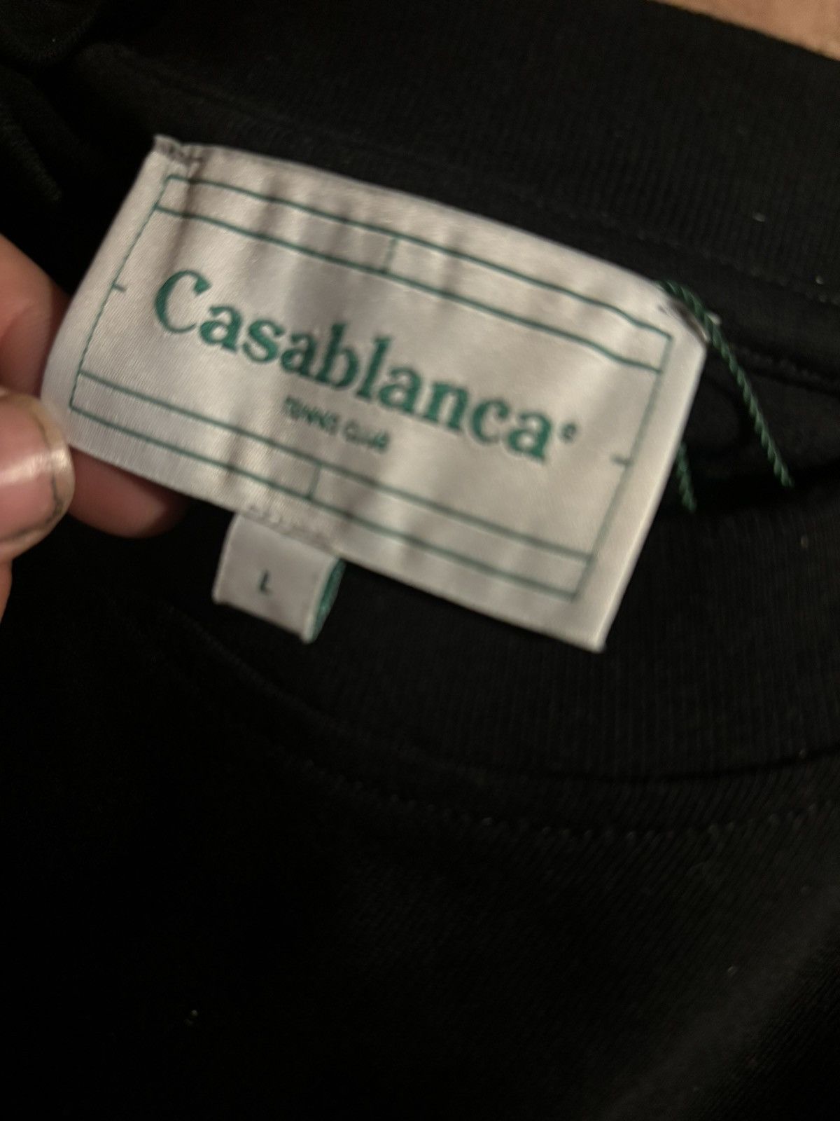 Casablanca Casablanca L’Arche De Nuit T-Shirt Black Size L Brand New/DS Size US L / EU 52-54 / 3 - 3 Thumbnail