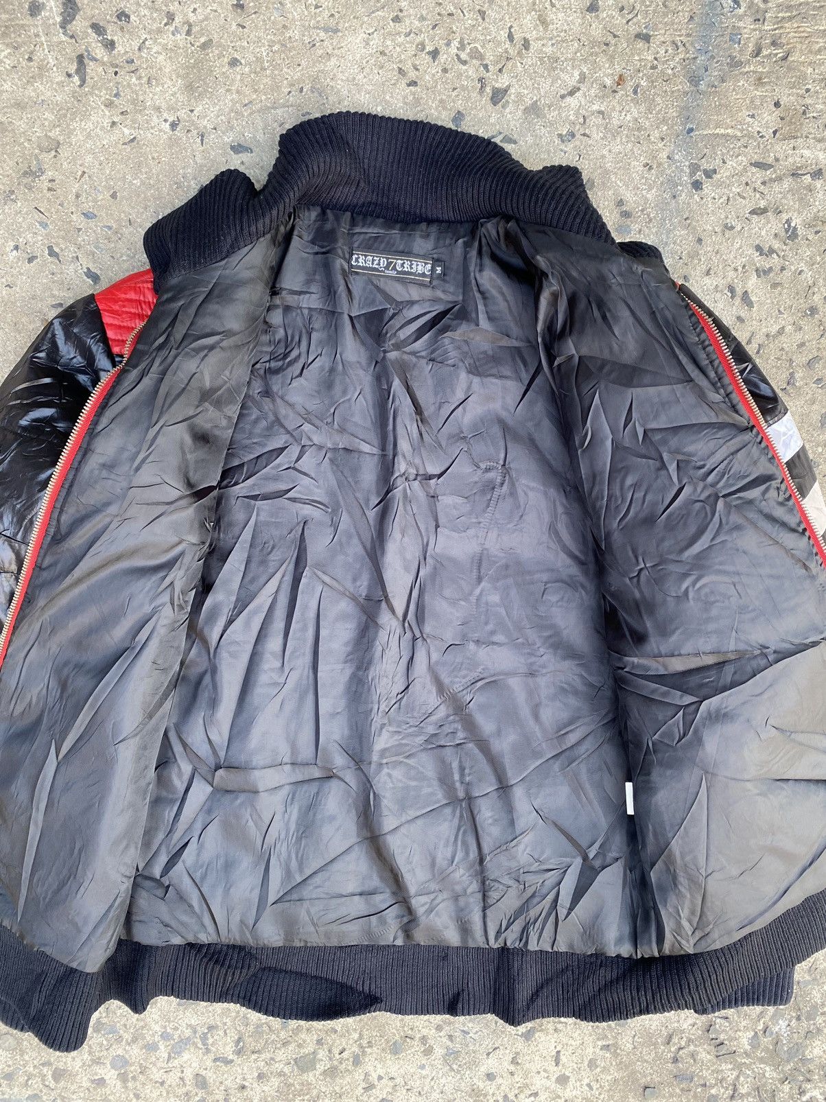 14th Addiction × Tornado Mart Vintage Grazy Tribe Puffer Rider Jacket Chrome Hearts Style Size US M / EU 48-50 / 2 - 11 Thumbnail