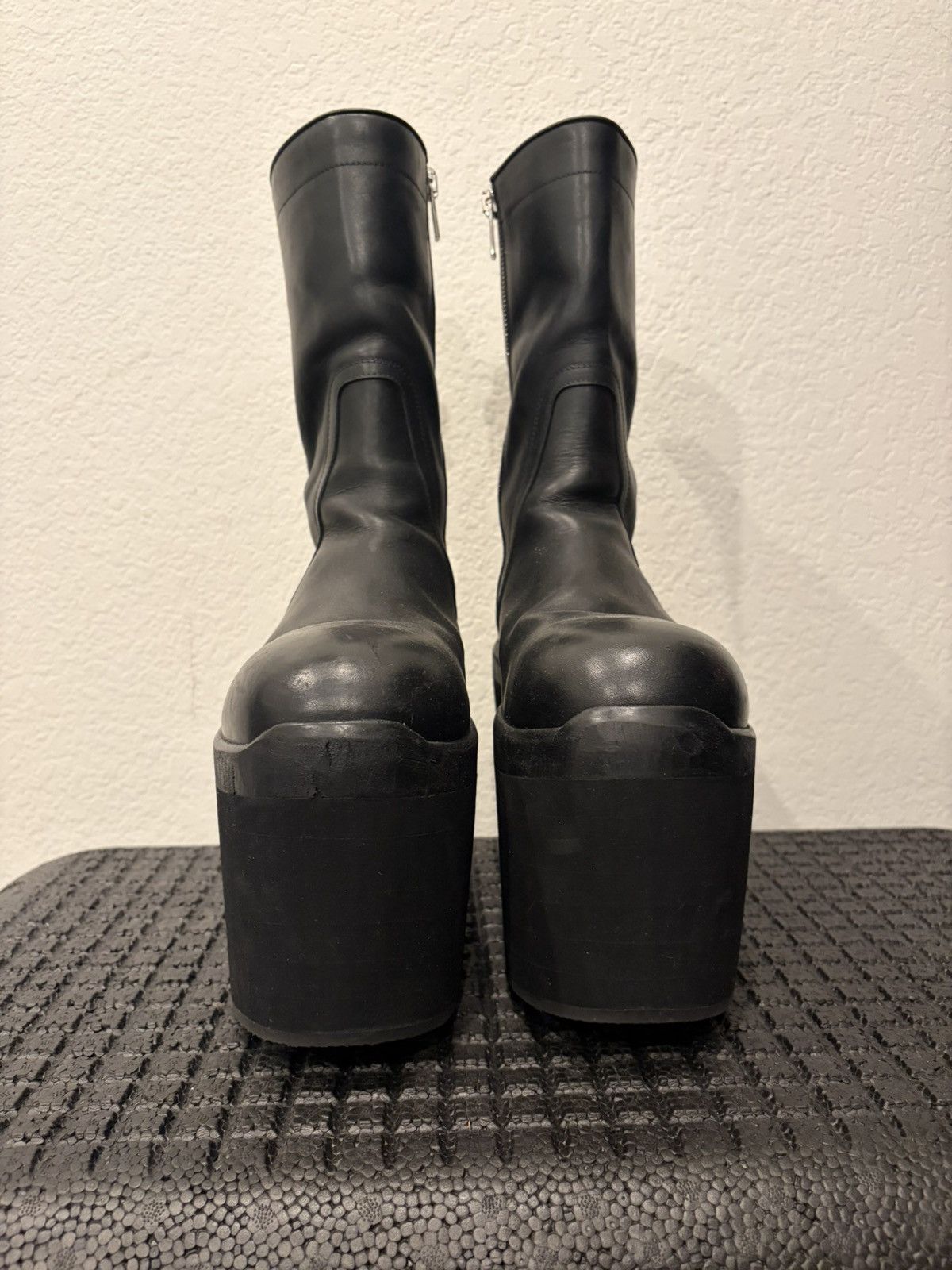 Rick Owens Rick Owens Bozo Tractor Creeper Zipper Boot Custom Sole Size US 10 / EU 43 - 3 Thumbnail