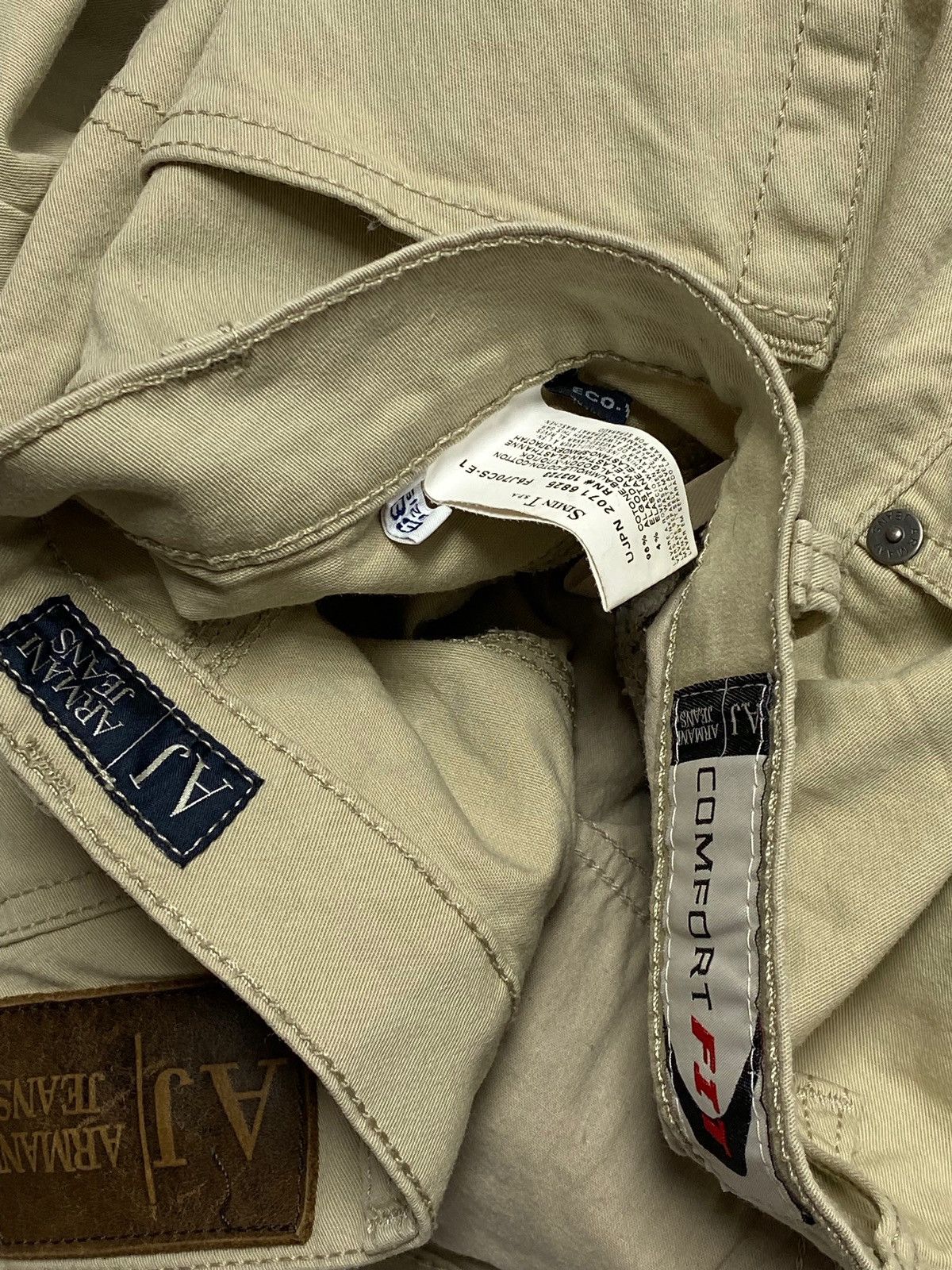 Armani Vintage ARMANI Beige Pants Size US 32 / EU 48 - 8 Thumbnail