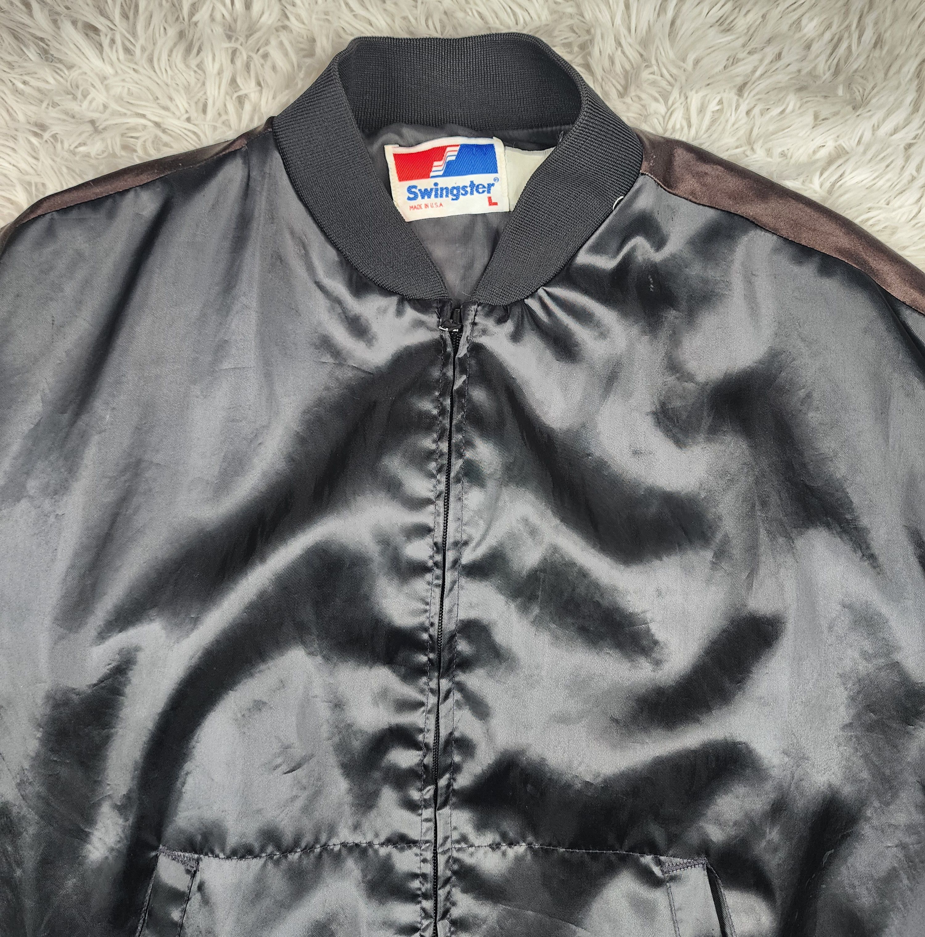 Swingster Vintage The Hard Pack U.S. Tour bomber jacket Size L Size US L / EU 52-54 / 3 - 4 Thumbnail