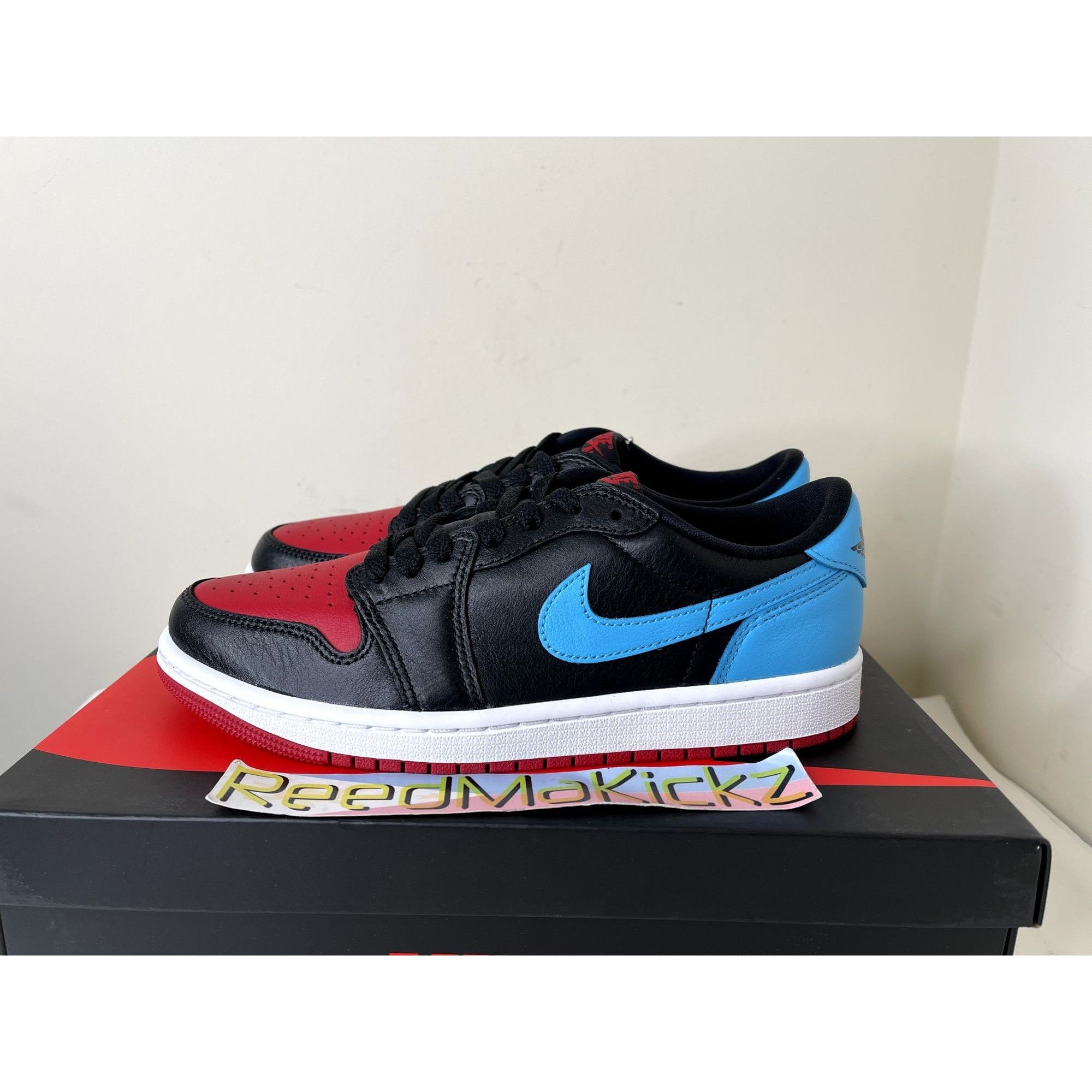 Jordan 1 Low OG UNC to Chicago Womens 7us