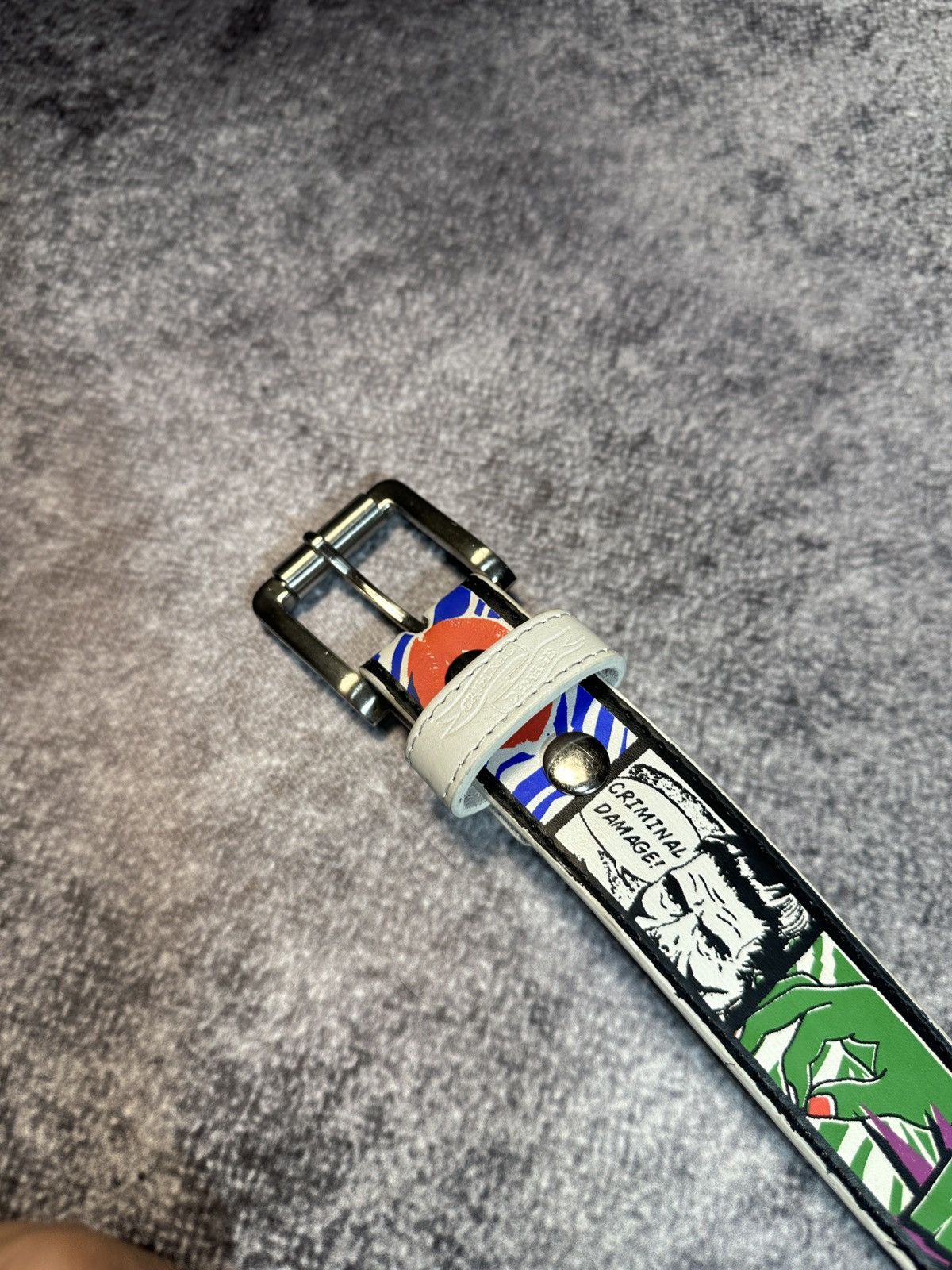 Marvel Comics Y2K Marvel Full Print Belts Streetwear Rare Style Casual Size ONE SIZE - 3 Thumbnail