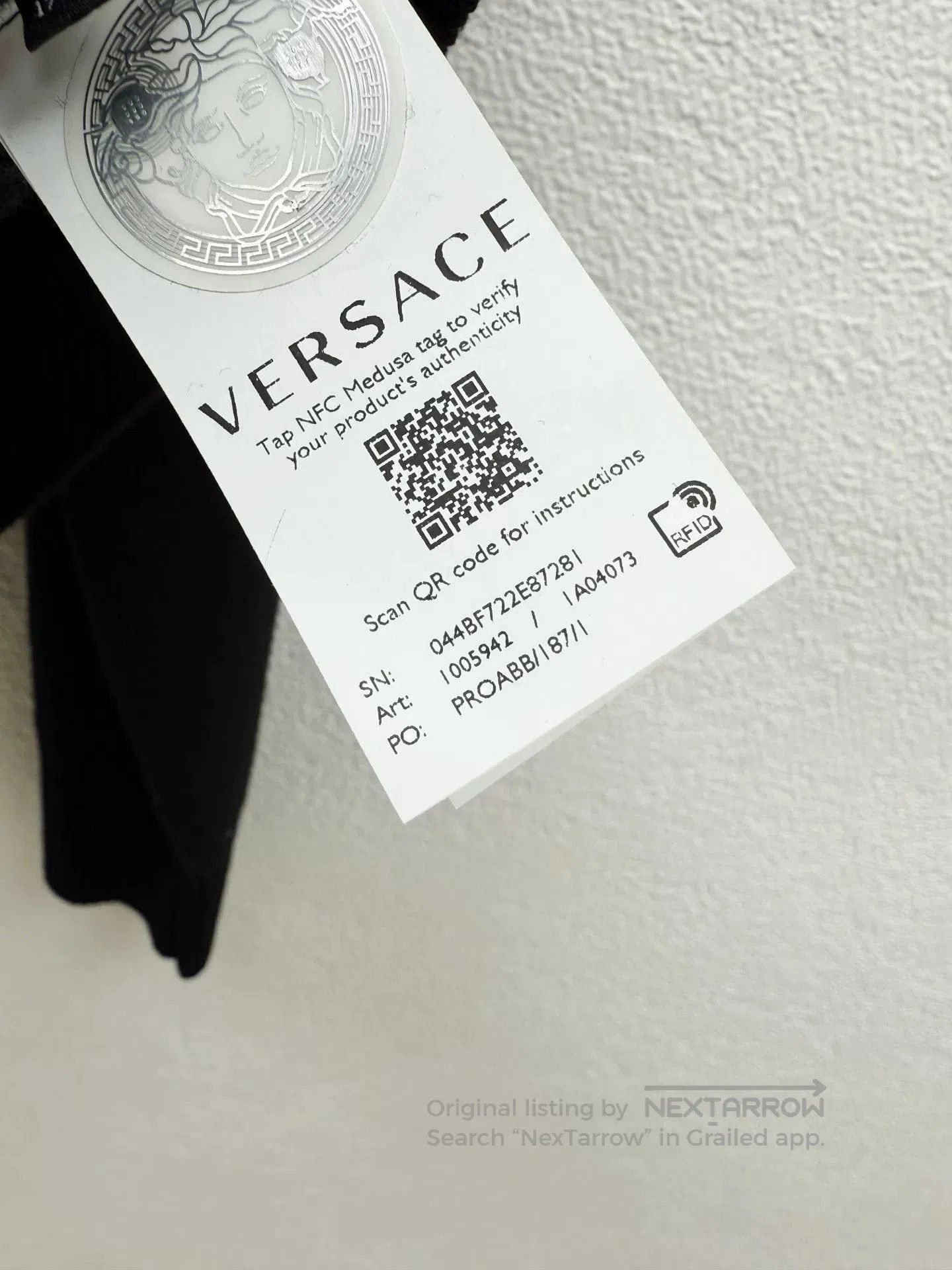 Versace VERSACE Wool Knit Sweater Jacket. Size US S / EU 44-46 / 1 - 7 Thumbnail