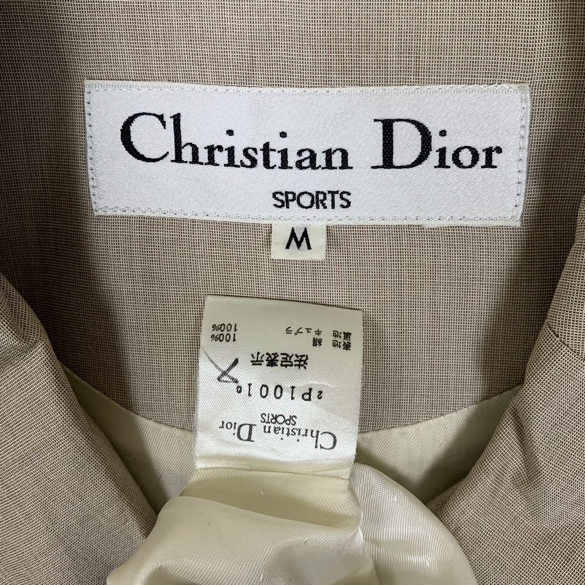 Christian Dior Monsieur × Vintage Vintage Amazing Christian Dior Sports Trench Coat Size M / US 6-8 / IT 42-44 - 16 Thumbnail
