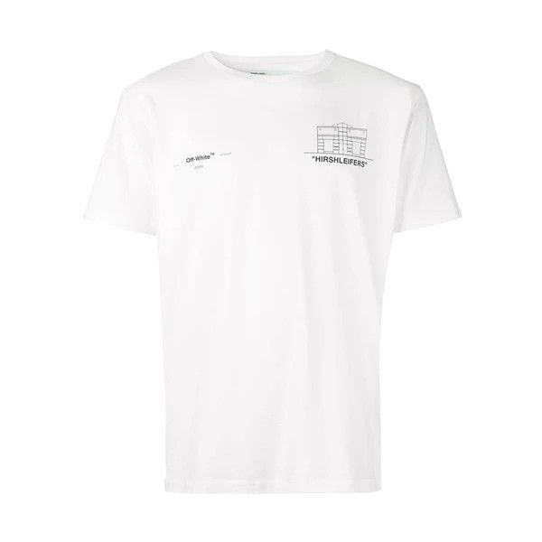 Off-White o1gr1nt0325 HS S/S T-Shirt in White Size US L / EU 52-54 / 3 - 1 Preview