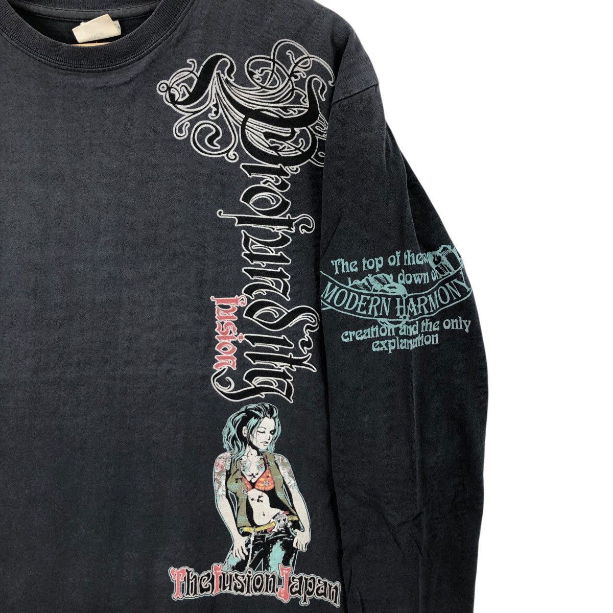Japanese Brand Y2K The Fusion Japan Sukajan Souvenir Japanese Brand Size US L / EU 52-54 / 3 - 3 Thumbnail