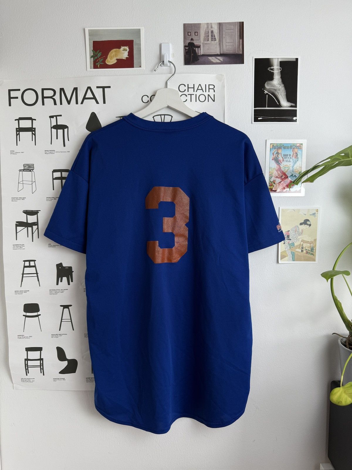 MLB × Majestic Vintage 90s Majestic New York Mets jersey t-shirt XL hiphop Size US XL / EU 56 / 4 - 2 Thumbnail