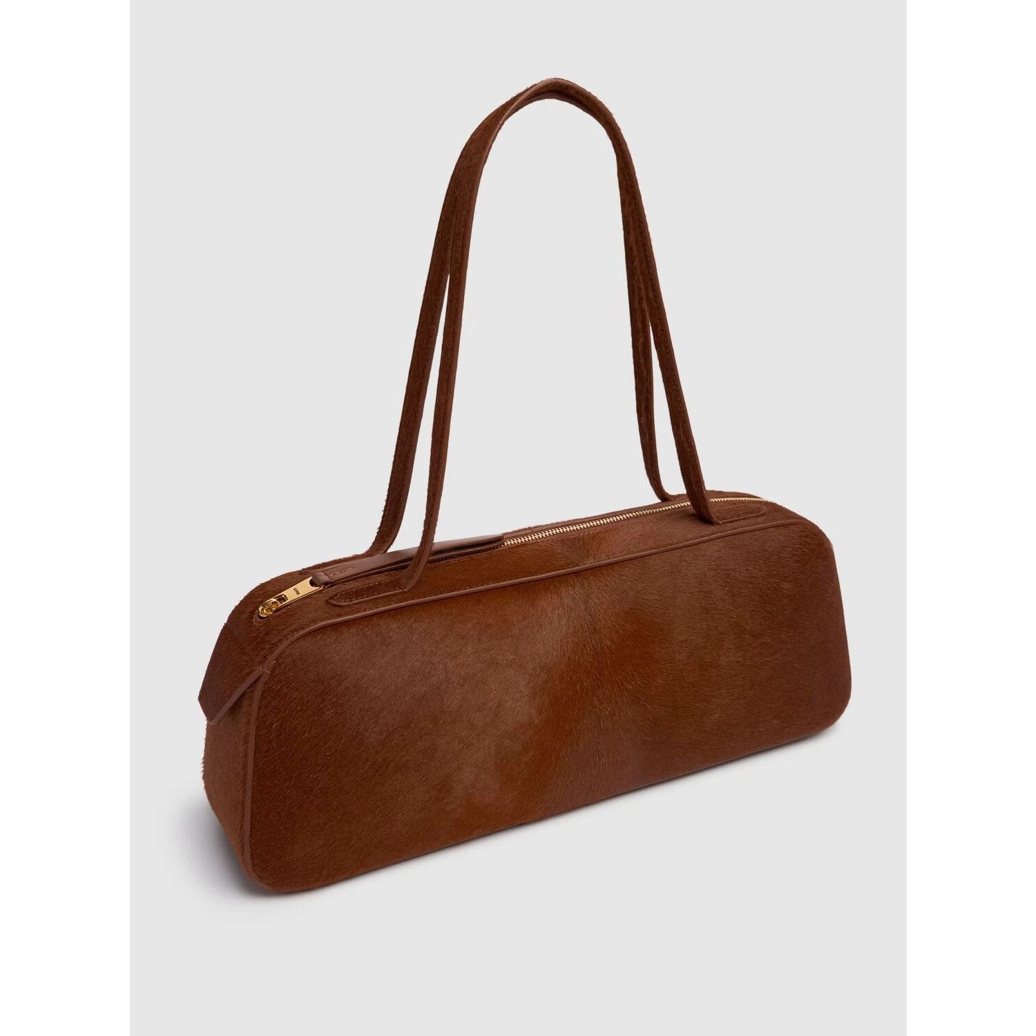 KHAITE KHAITE Simona $2600 Rust Brown Ponyhair Shoulder Bag New/Aut Size ONE SIZE - 2 Thumbnail
