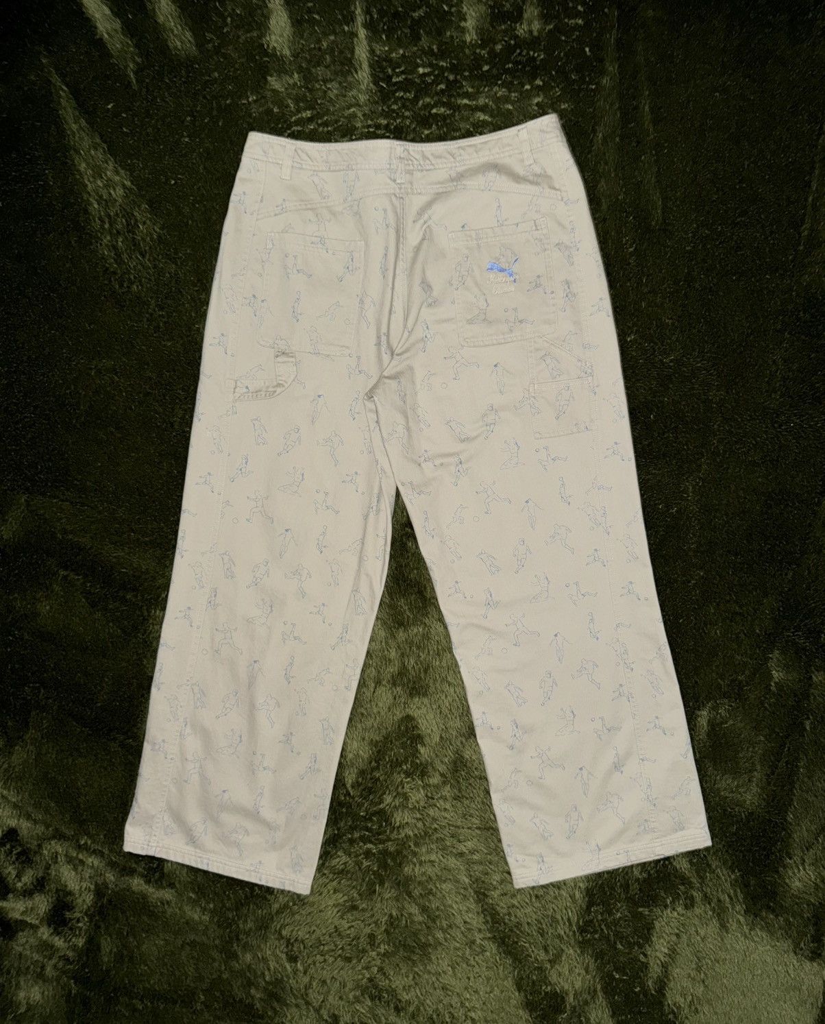 KidSuper × Puma [L] KIDSUPER x PUMA heavy cotton Relaxed Fit Carpenter Pants Size US 34 / EU 50 - 8 Thumbnail