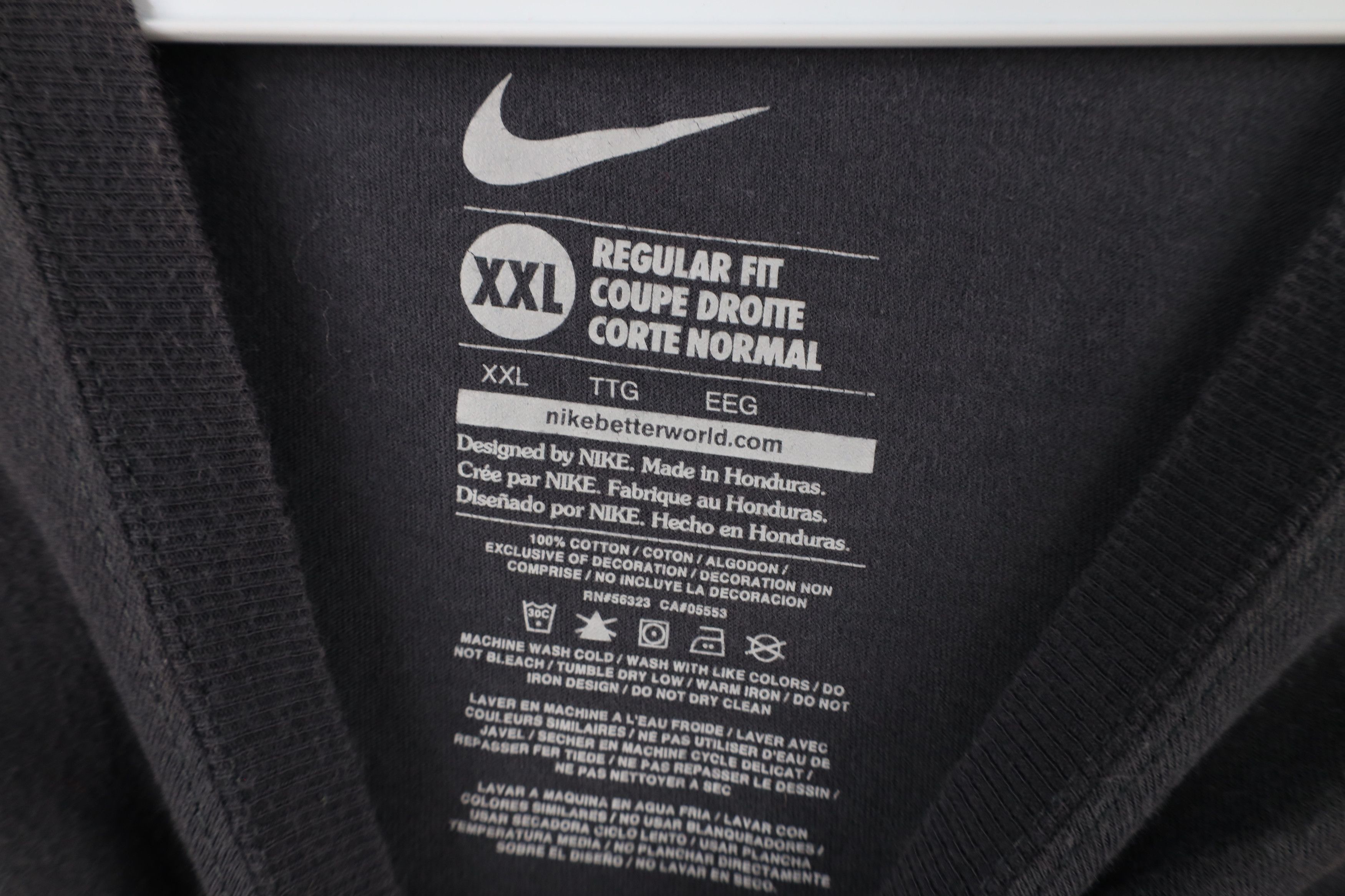 Nike × Vintage Vintage Y2K Nike Spell Out Detroit Tigers Baseball T-Shirt Size US XXL / EU 58 / 5 - 10 Thumbnail