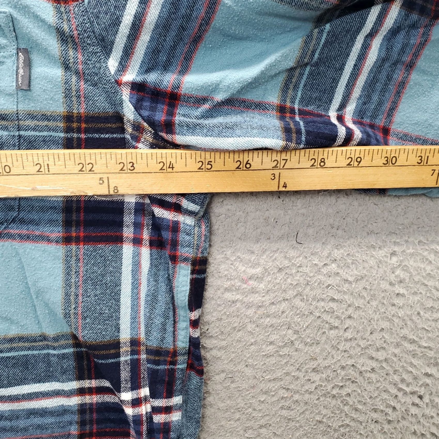 Eddie Bauer Eddie Bauer Flannel Shirt Mens XXL Multi Plaid Long Sleeve Collared Button Up - Premium Quality Size US XXL / EU 58 / 5 - 4 Thumbnail