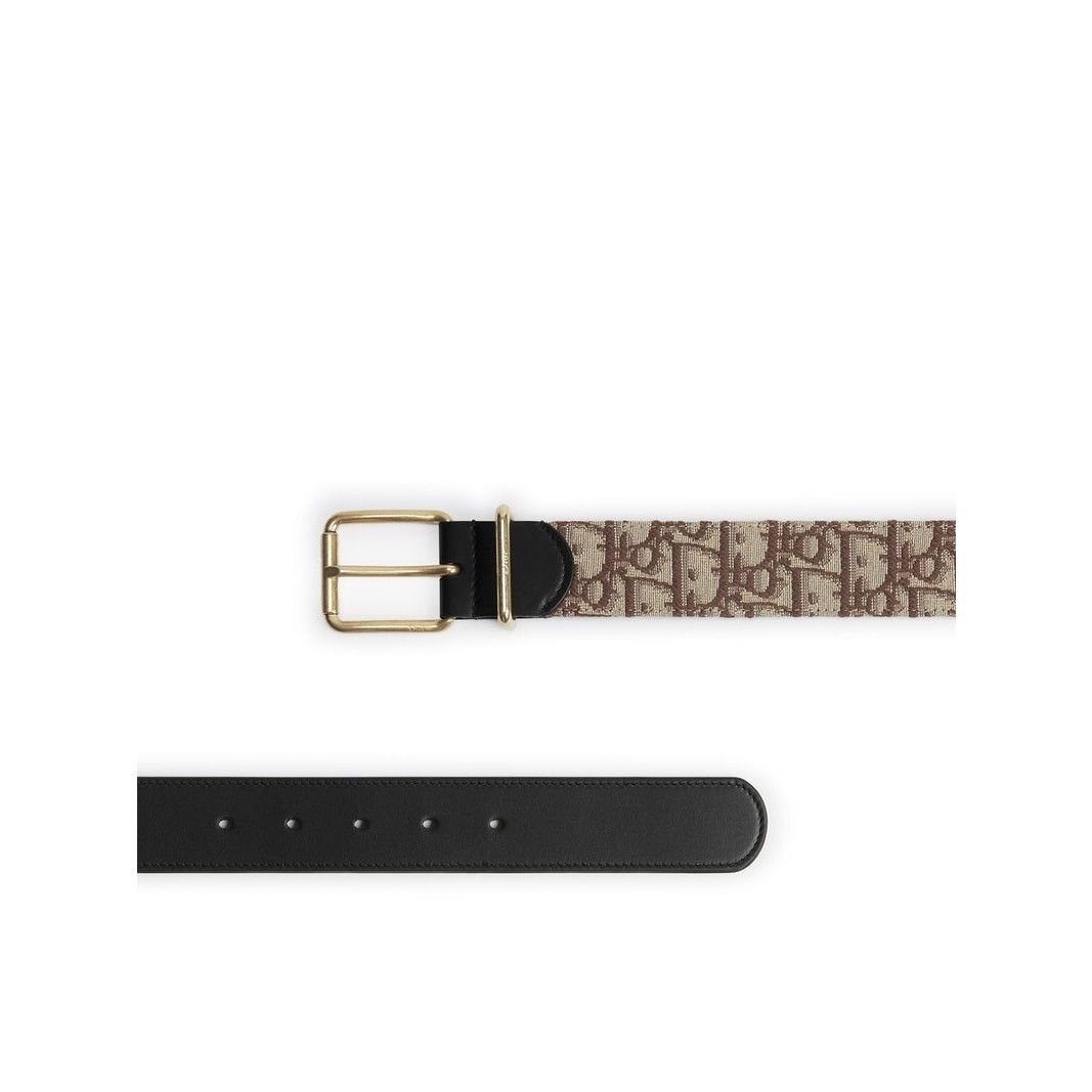 DIOR Brown 35mm Belt New )