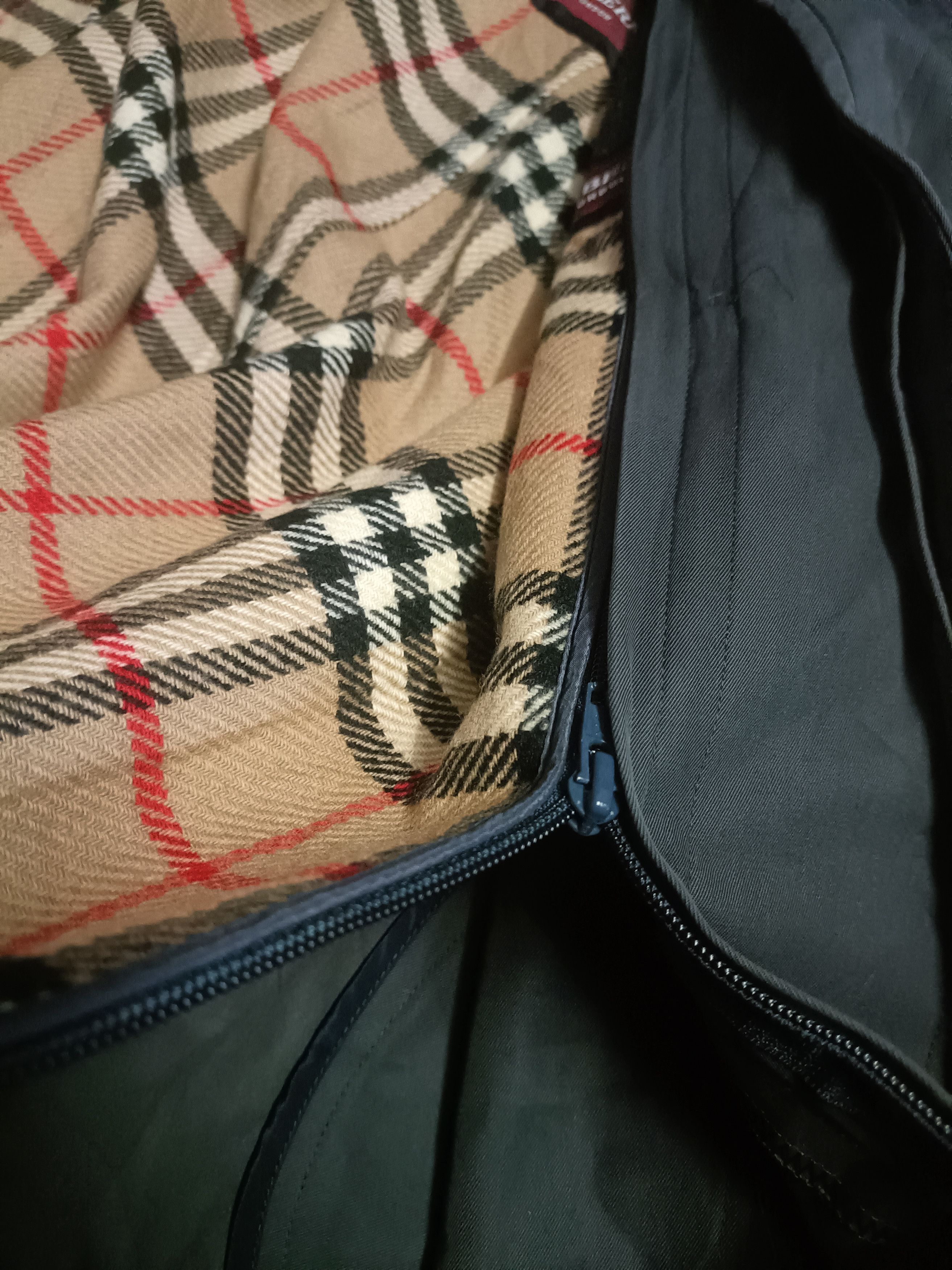 Burberry × Designer Vtg Burberry Trench Jacket Size US L / EU 52-54 / 3 - 8 Thumbnail