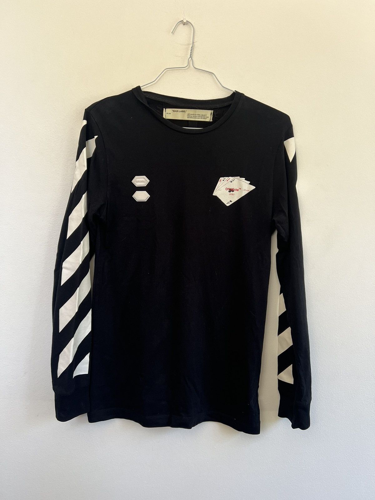 Off-White Off white Hand Card Long Sleeve TEE Size US S / EU 44-46 / 1 - 3 Thumbnail