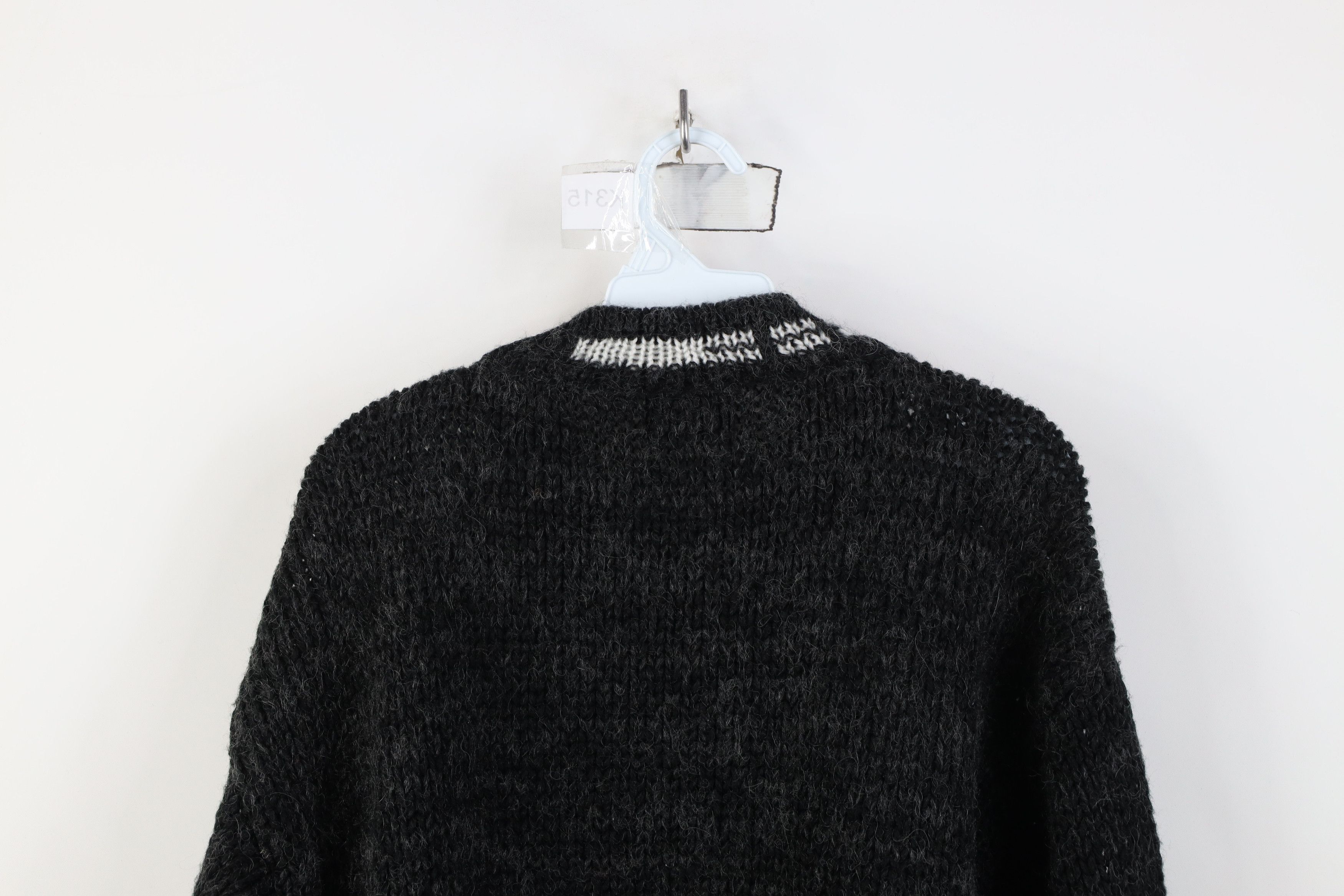 Vintage Vintage 90s Streetwear Blend Crochet Chunky Knit Sweater Size US L / EU 52-54 / 3 - 10 Thumbnail