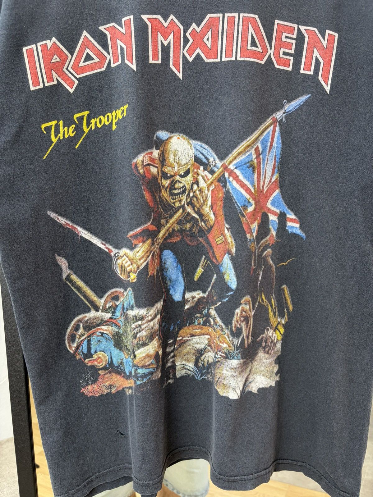 Iron Maiden Iron Maiden “The Trooper” T-Shirt Black Vintage Double-Sided Size US M / EU 48-50 / 2 - 6 Thumbnail
