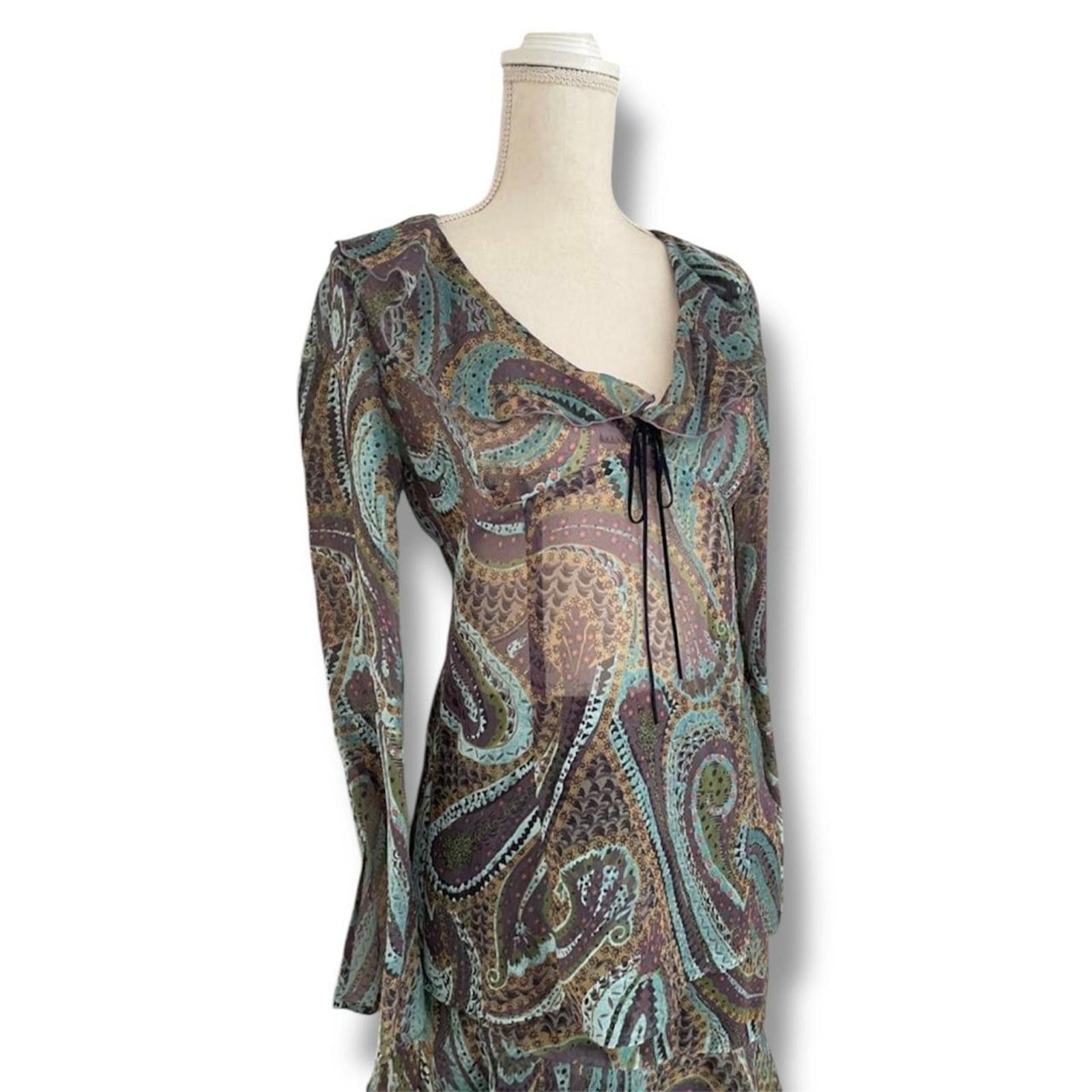 Other Boho whimsy goth flowy ruffle sheer co-ord sets Size ONE SIZE - 2 Thumbnail