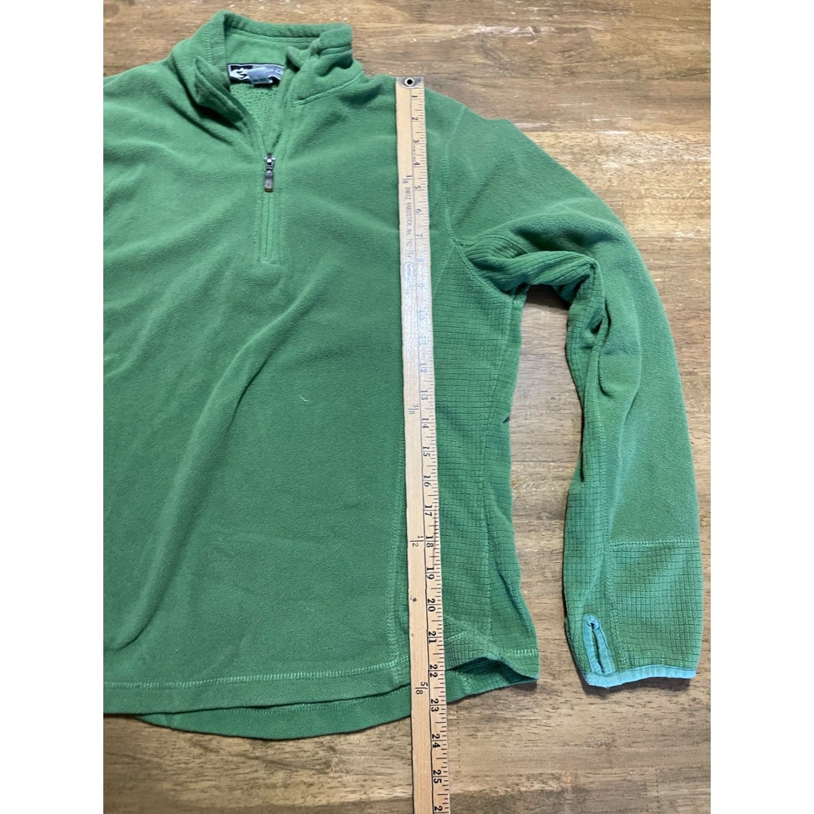 Vintage Storm Creek Sweater, Women's Large, Green, 1/4 Zip Up, Long Sleeve, Pullover, Mock Neck, Casual Wear, Women Size L / US 10 / IT 46 - 6 Thumbnail