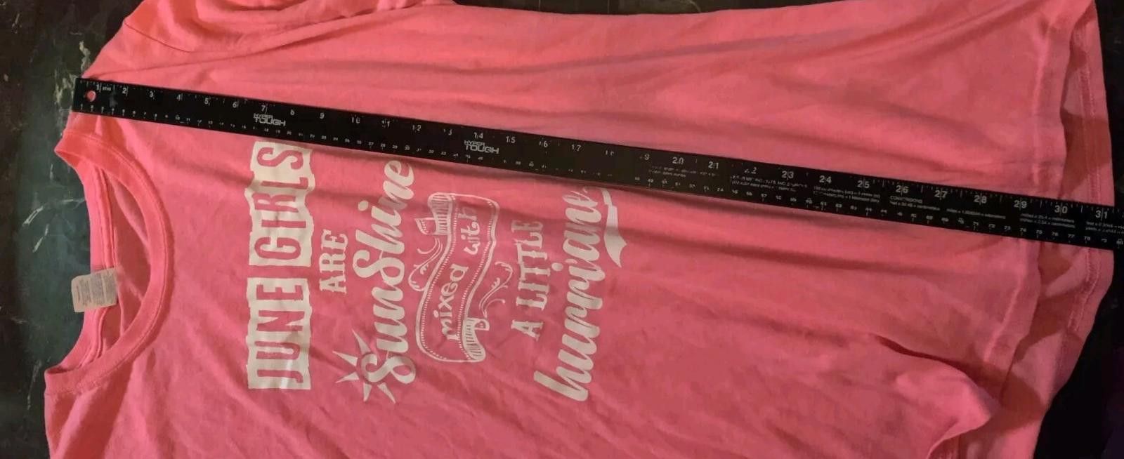 The Unbranded Brand "June Girls Are Sunshine Mixed With A Little Hurricane" Top Size 3XL / US 20-22 - 7 Thumbnail