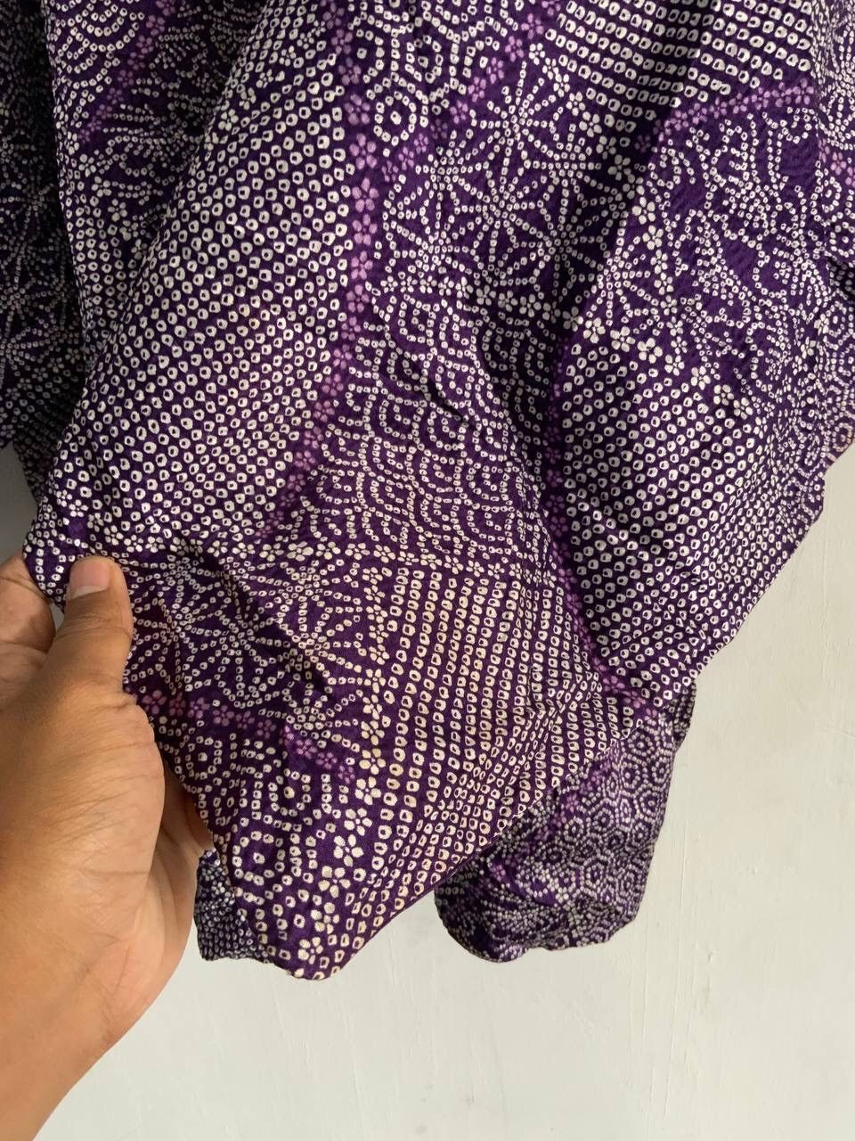 Japanese Brand Vintage Purple Silk Kimono Japan Size US M / EU 48-50 / 2 - 10 Thumbnail