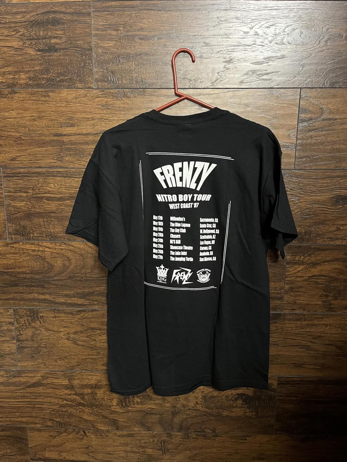 Other VTG Band Frenzy Robot Riot T-shirt Nitro Boy Tour 2007 S Size US S / EU 44-46 / 1 - 3 Thumbnail