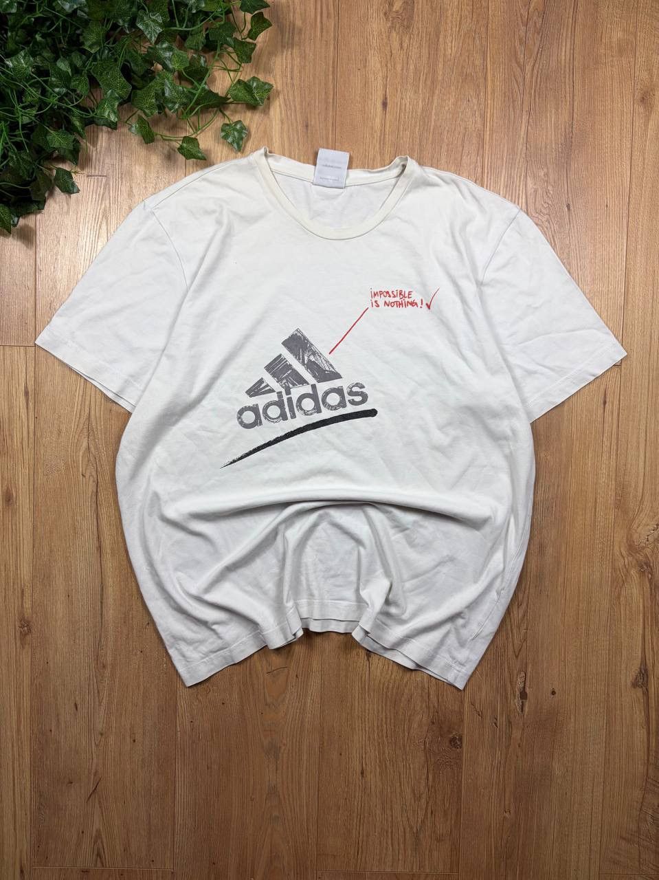 Adidas 00’s ADIDAS VINTAGE Y2K TEE RARE Size US XL / EU 56 / 4 - 1 Thumbnail