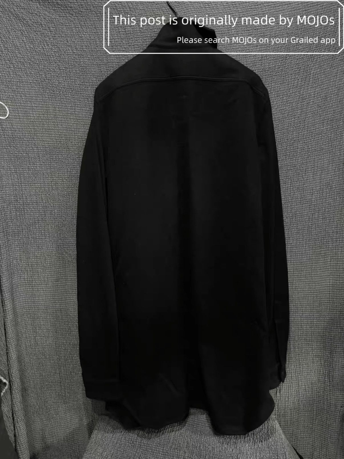 Rick Owens Sz L Rick Owens 15AW Unevenness Shirt mojos491911 Size US L / EU 52-54 / 3 - 4 Thumbnail