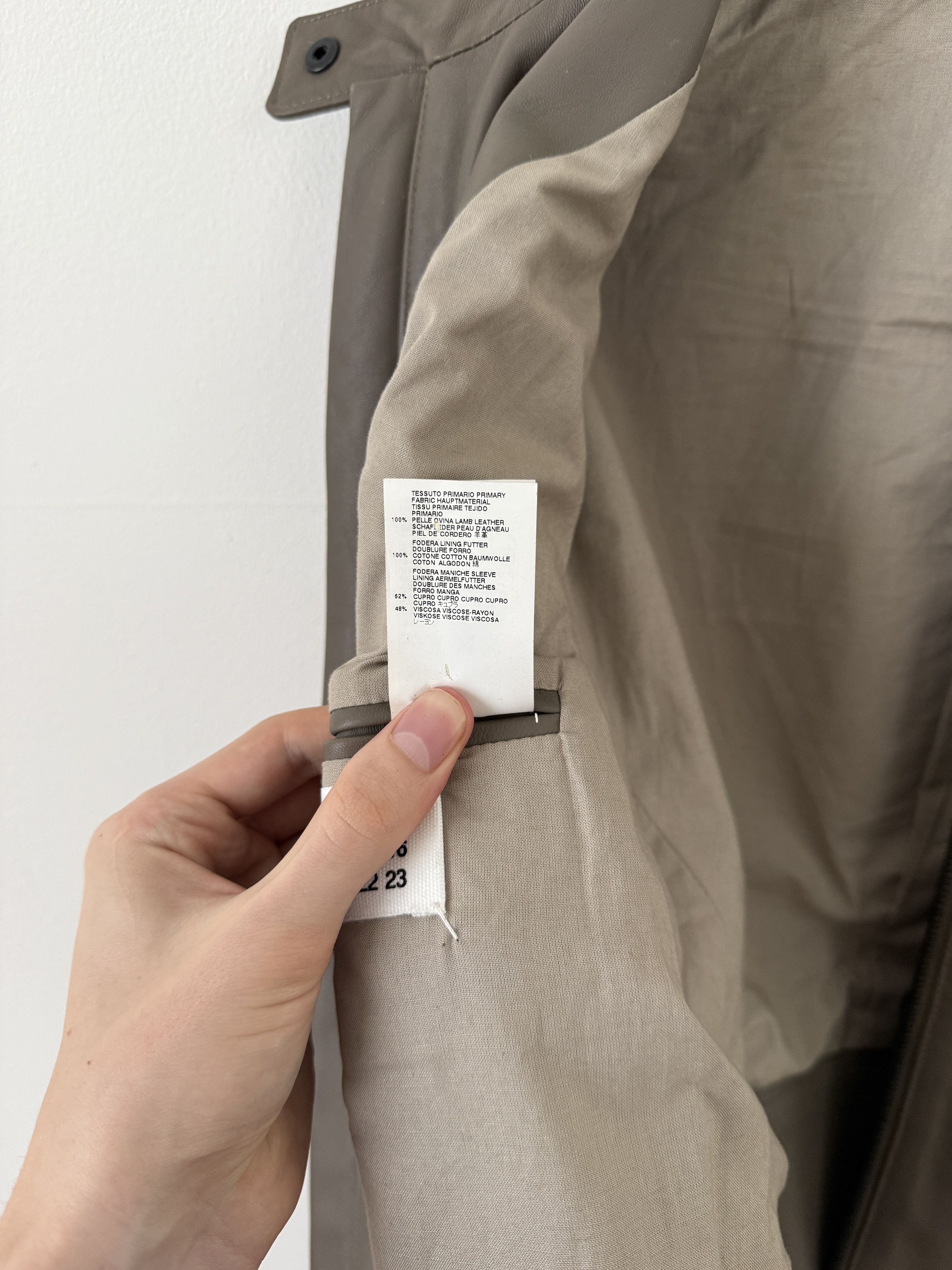 Maison Margiela 2012 5 Zip Leather Moto Jacket Size US S / EU 44-46 / 1 - 23 Thumbnail