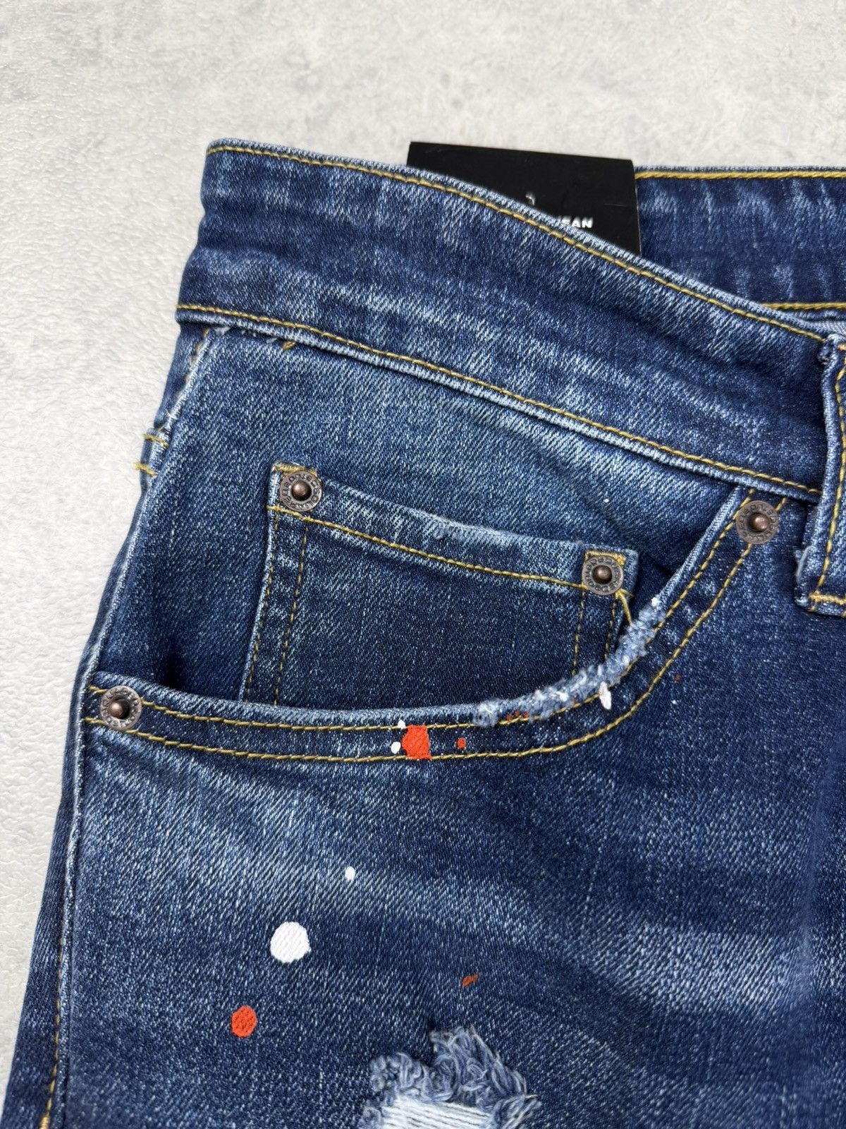Dsquared2 Dsquared2 Cool Guy Denim Distressed Paint Jeans Size 46 Size US 30 / EU 46 - 7 Thumbnail
