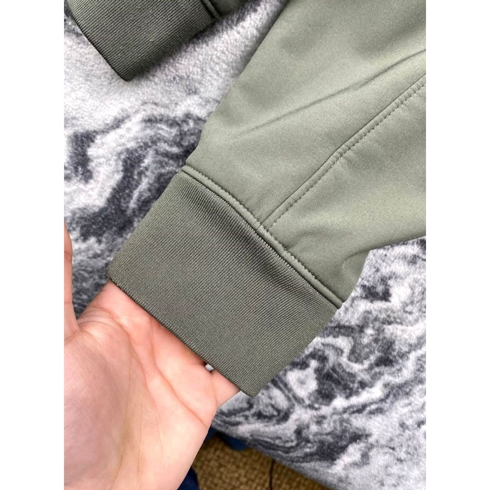 Vintage CP Company Jacket Men Size 52 Olive Green Fleece Lined Nylon Shell Logo Puffer Winter Size US L / EU 52-54 / 3 - 5 Thumbnail