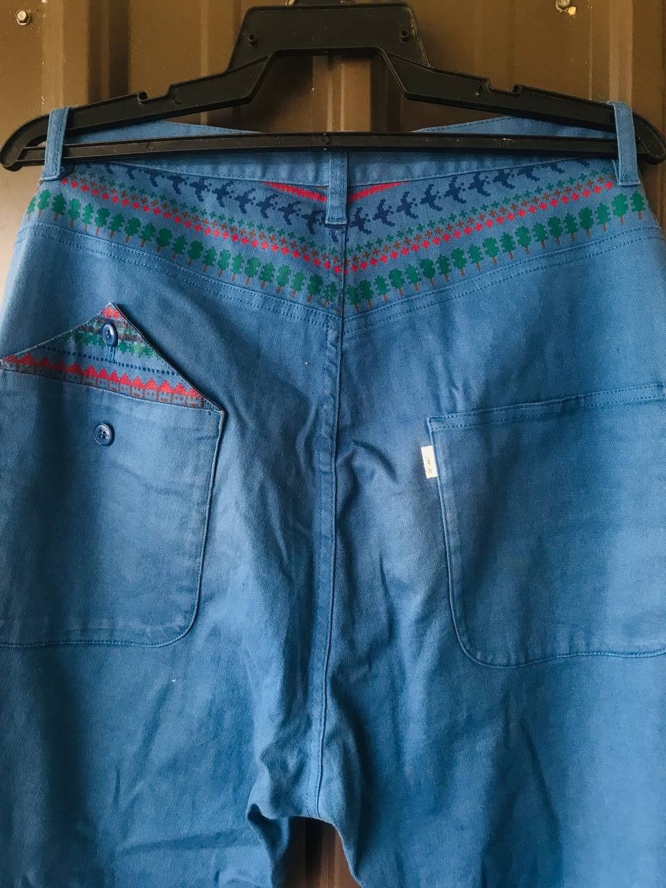 Issey Miyake × Japanese Brand × Ne-Net Ne-net Issey Miyake Drop Crotch Casual Pants Size US 31 - 3 Thumbnail