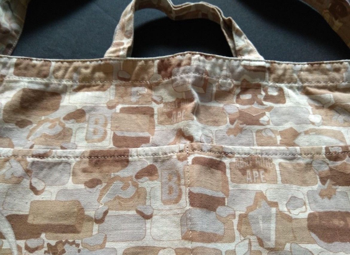 Bape Authentic A Bathing Ape BAPE 2Way Explosive Camo Bag Size ONE SIZE - 5 Thumbnail