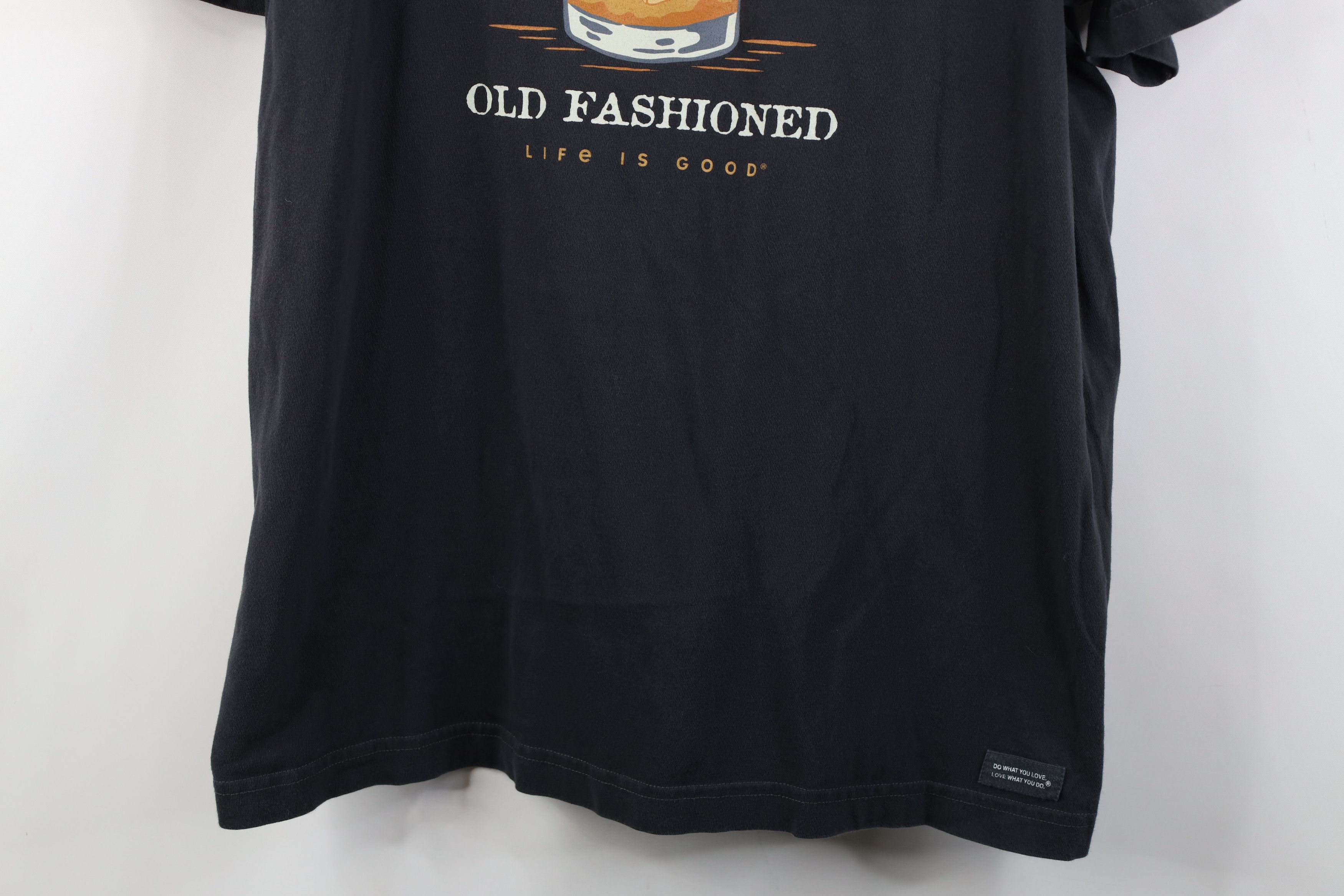 Life is Good Life Is Good Old Fashioned Old Fashion Drink T-Shirt Gray Size US XL / EU 56 / 4 - 3 Thumbnail