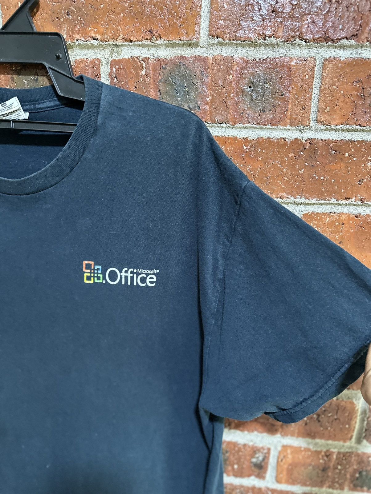 Microsoft Thrashed Vintage Microsoft Office Faded Tee Size US XL / EU 56 / 4 - 7 Thumbnail
