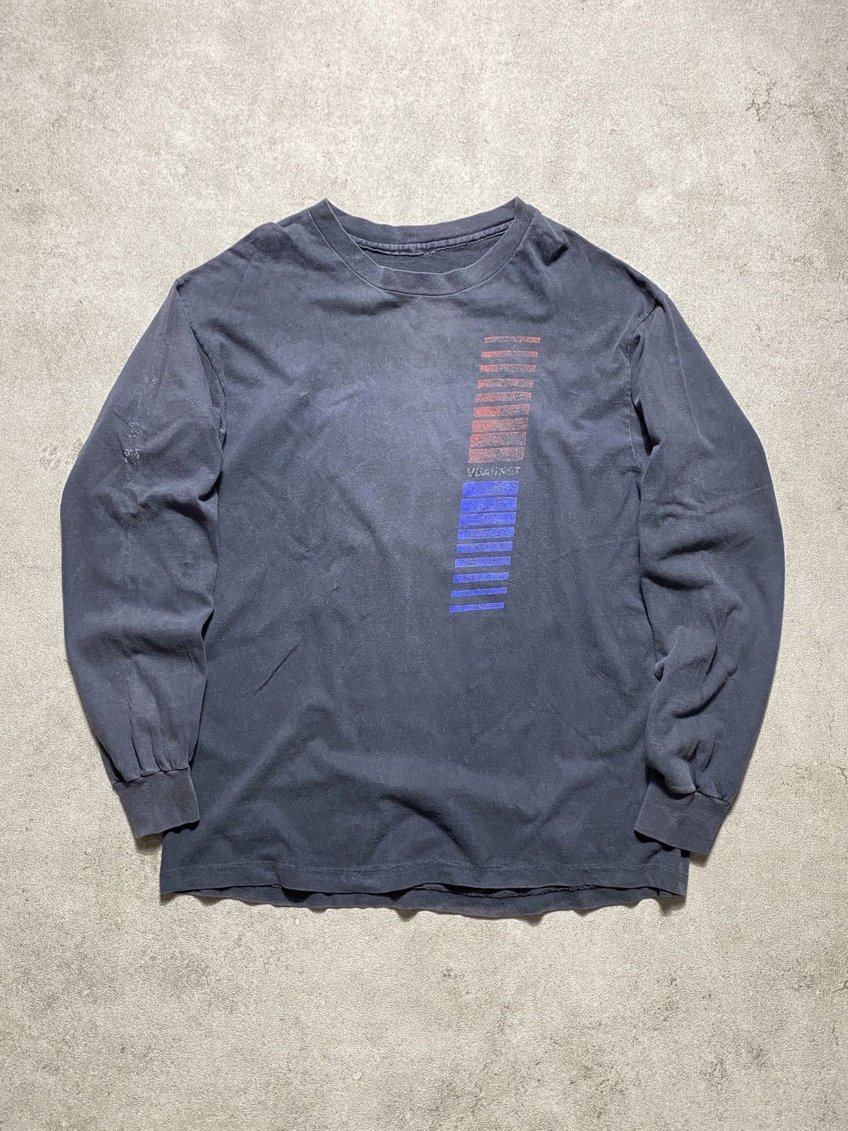 Vuarnet Vintage 90’s Vuarnet France Sunfaded Sunglasses Surf Tee Size US L / EU 52-54 / 3 - 1 Thumbnail