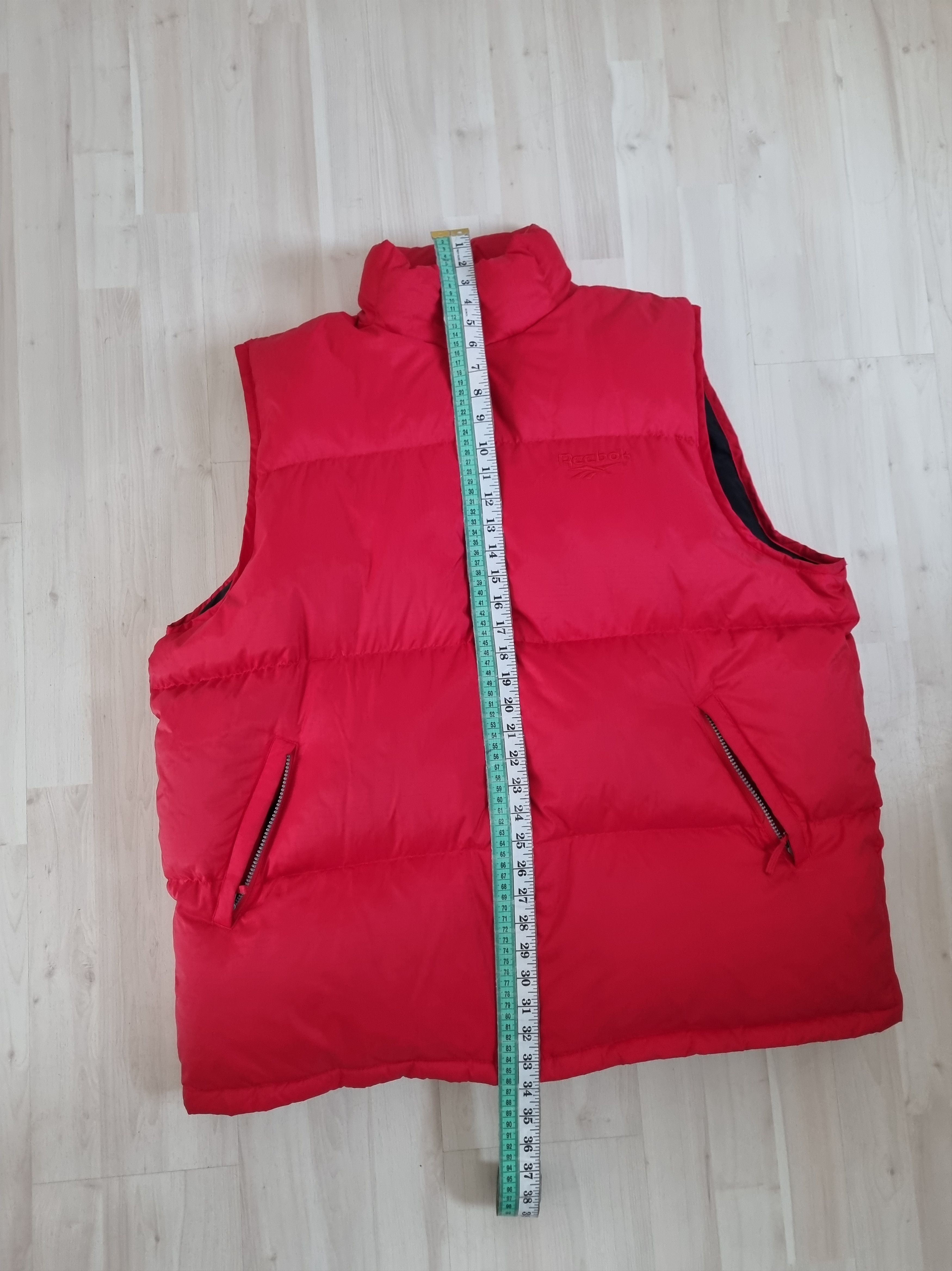 Reebok × Vintage Vintage Reebok Down Vest DRT2 Jacket Puffer Red 90s Y2K Size US XXL / EU 58 / 5 - 18 Thumbnail
